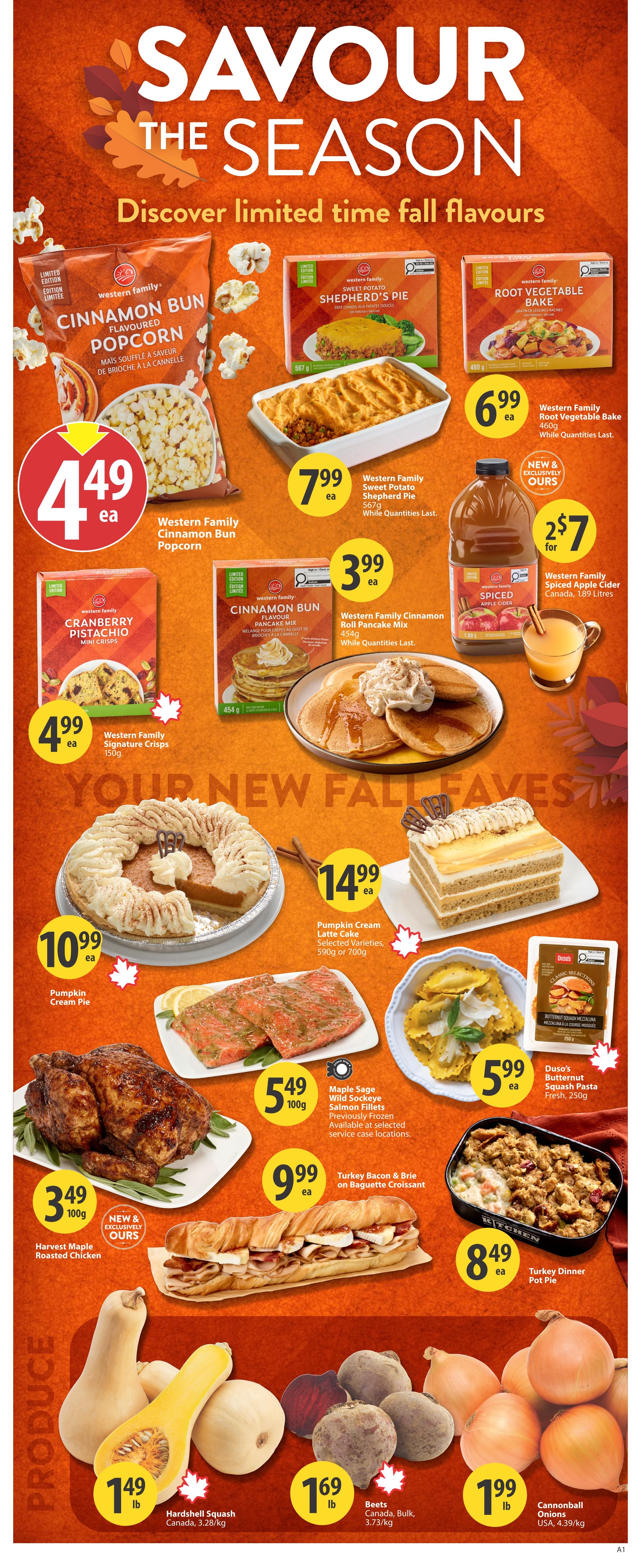 Save On Foods (BC) Flyer October 22 to 28
