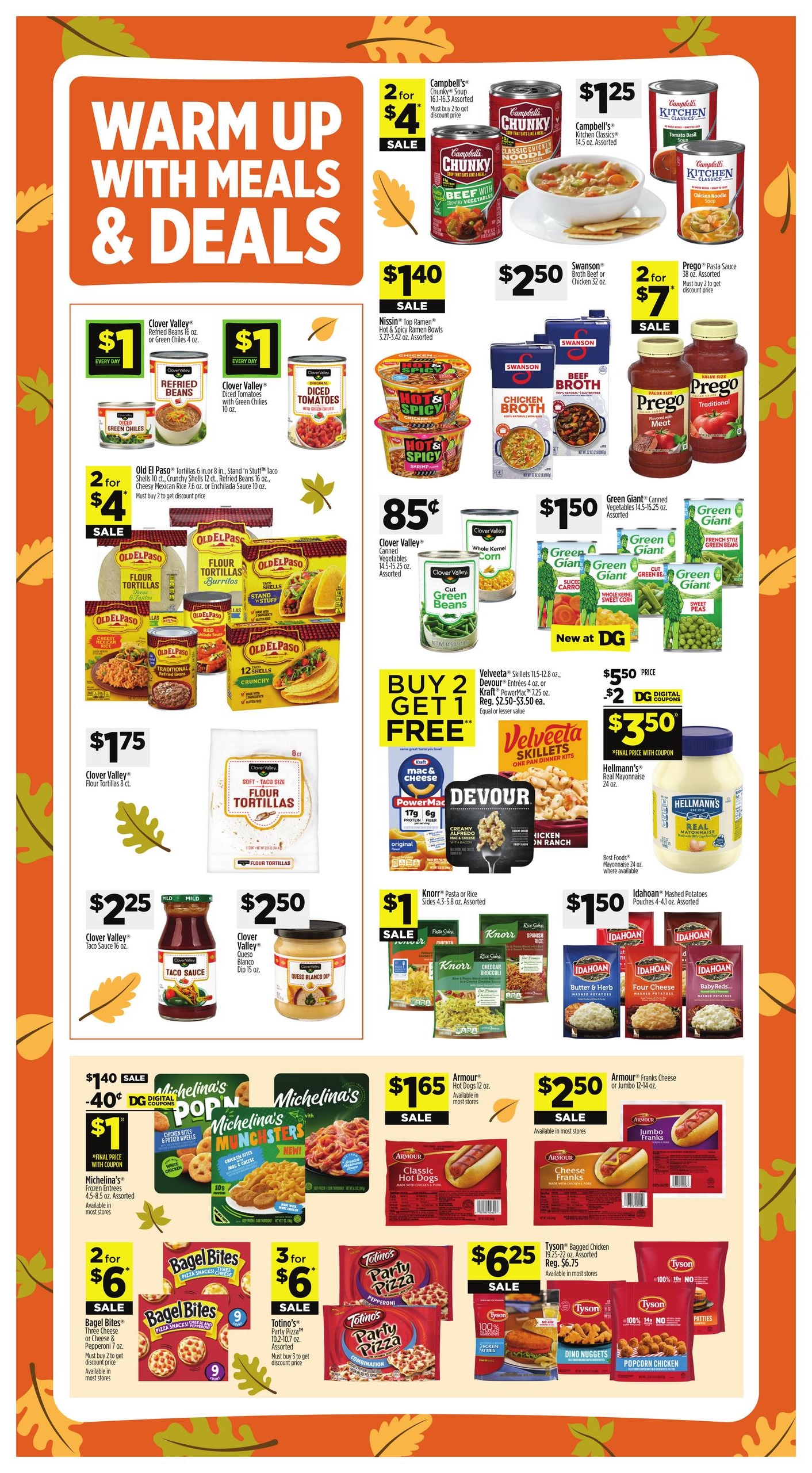 Dollar General (Algoma Area, MS) Weekly Ad October 18 - 24, 2026