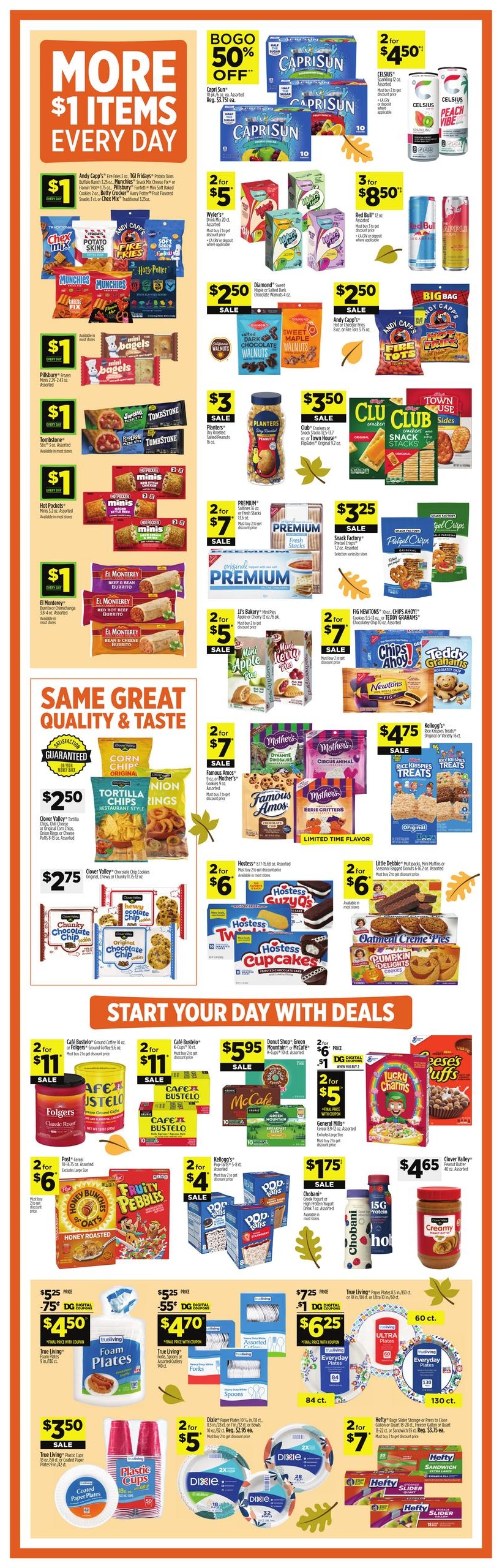 Dollar General (Algoma Area, MS) Weekly Ad October 18 - 24, 2026