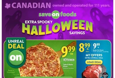 Save On Foods (AB) Flyer October 22 to 28