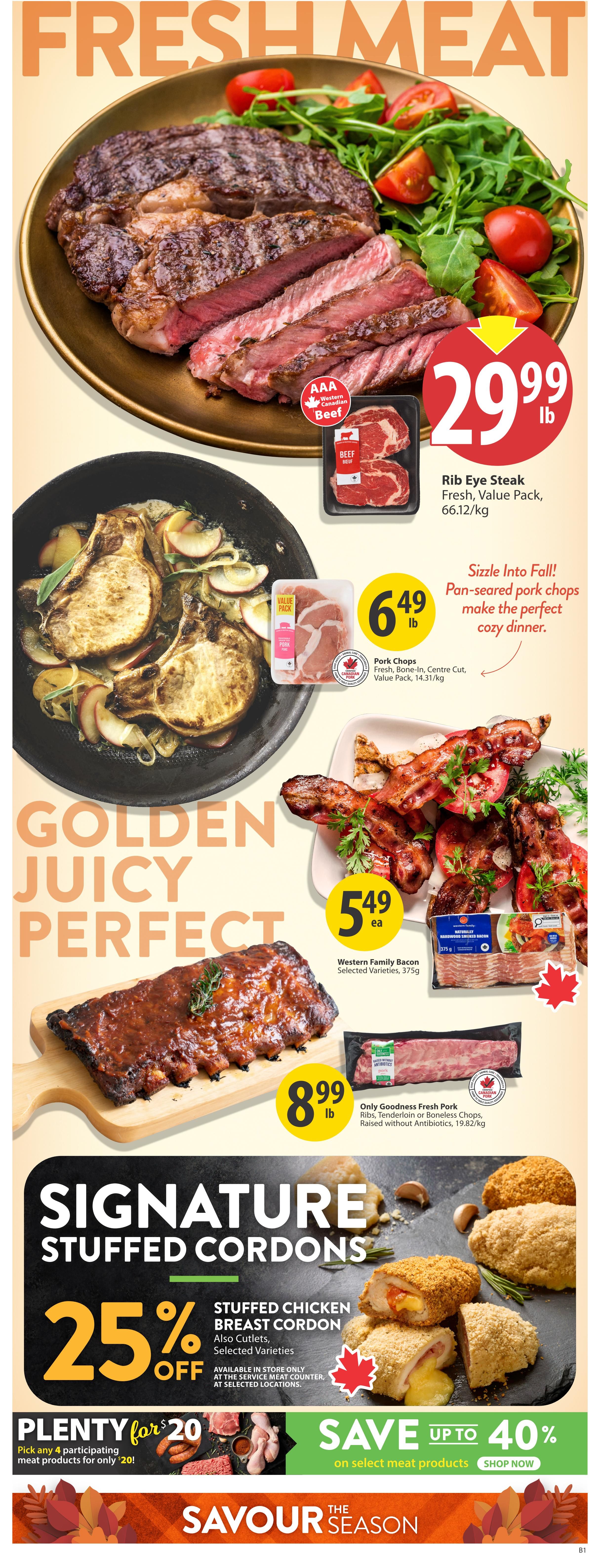 Save On Foods (AB) Flyer October 22 to 28