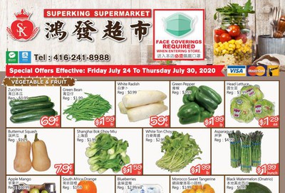 Superking Supermarket (North York) Flyer July 24 to 30