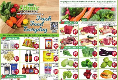 Ethnic Supermarket Flyer July 24 to 30