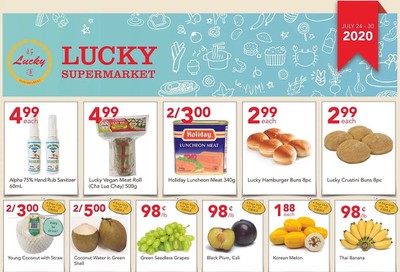 Lucky Supermarket (Surrey) Flyer July 24 to 30