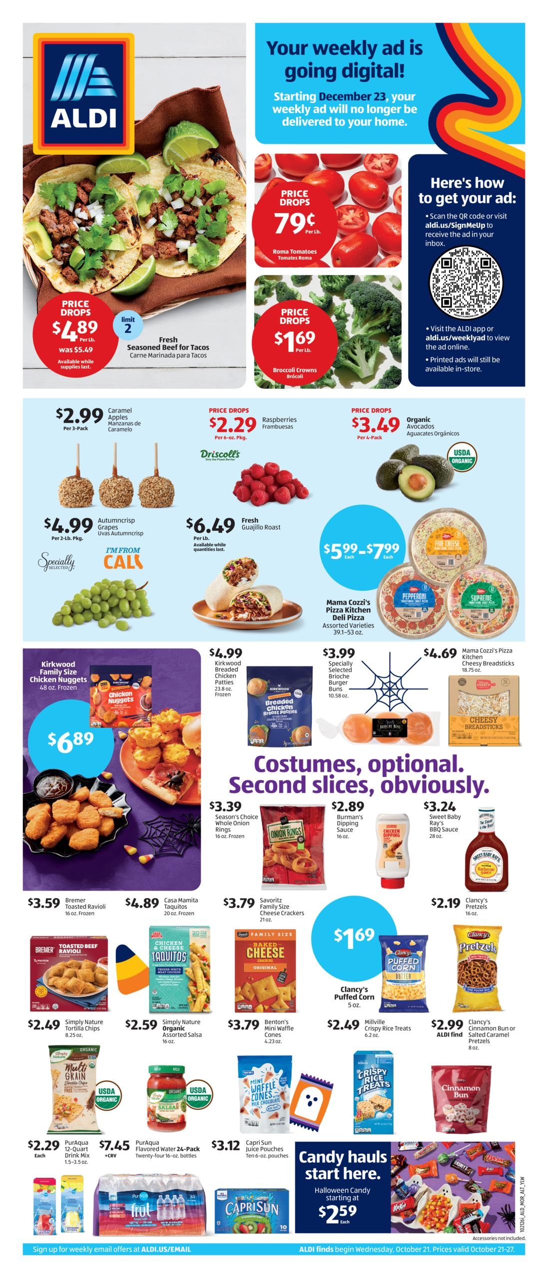 ALDI (Anaheim Area, CA) Weekly Ad October 21 - 27, 2026