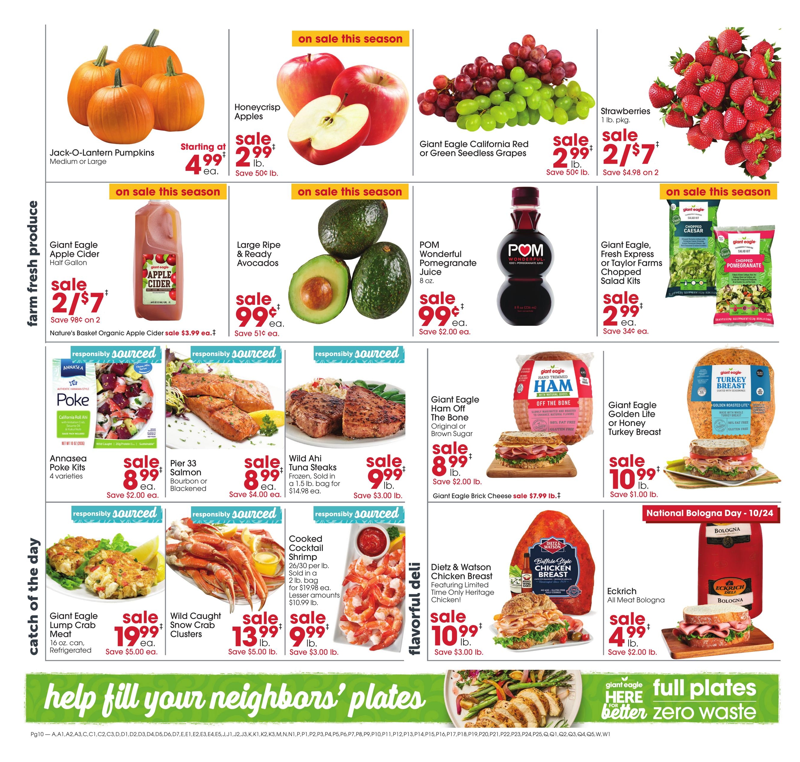 Giant Eagle (Cleveland-Norwalk Area, OH) Weekly Ad October 22 - 28, 2026
