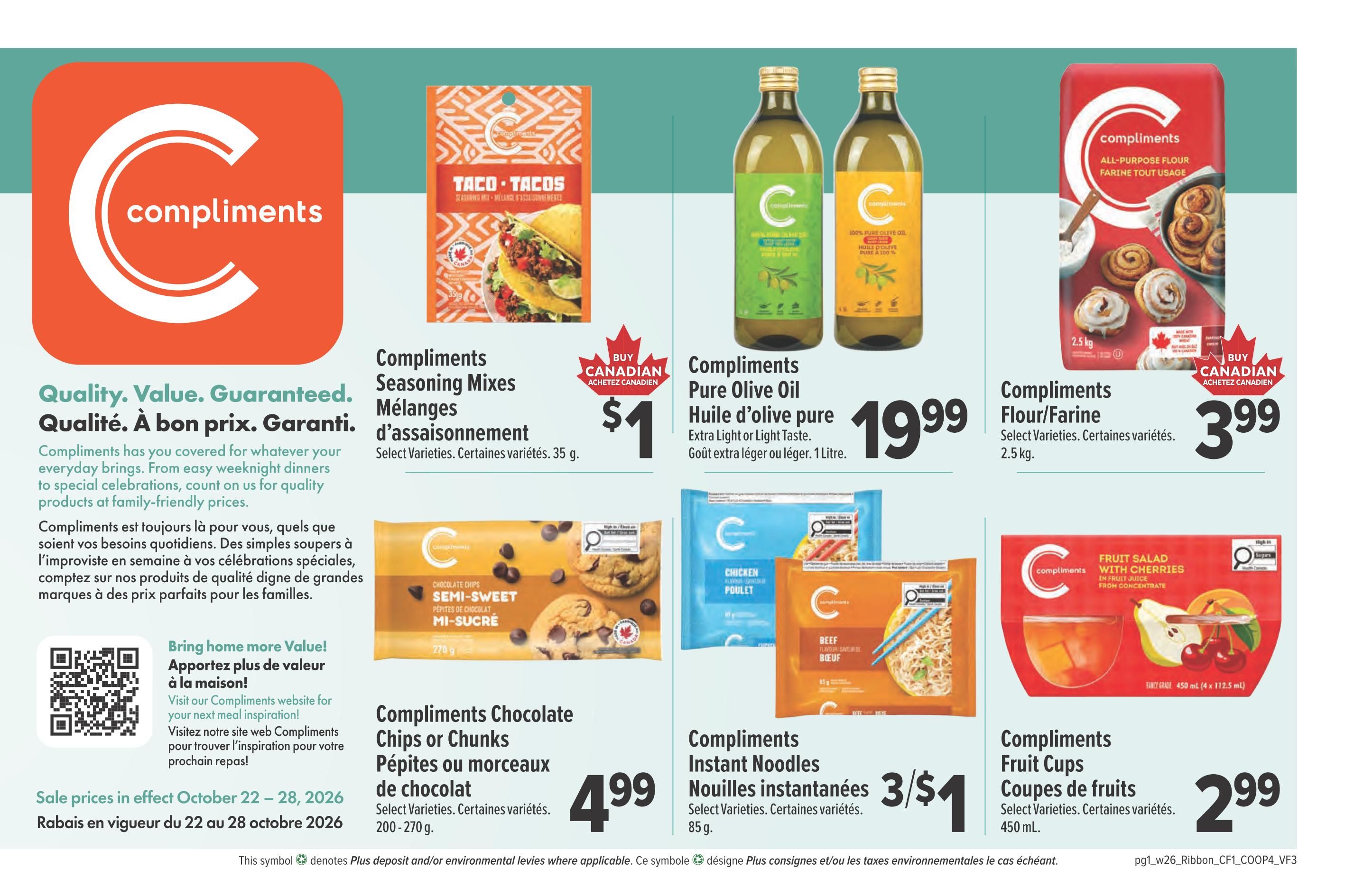 Valufoods Flyer October 22 to 28
