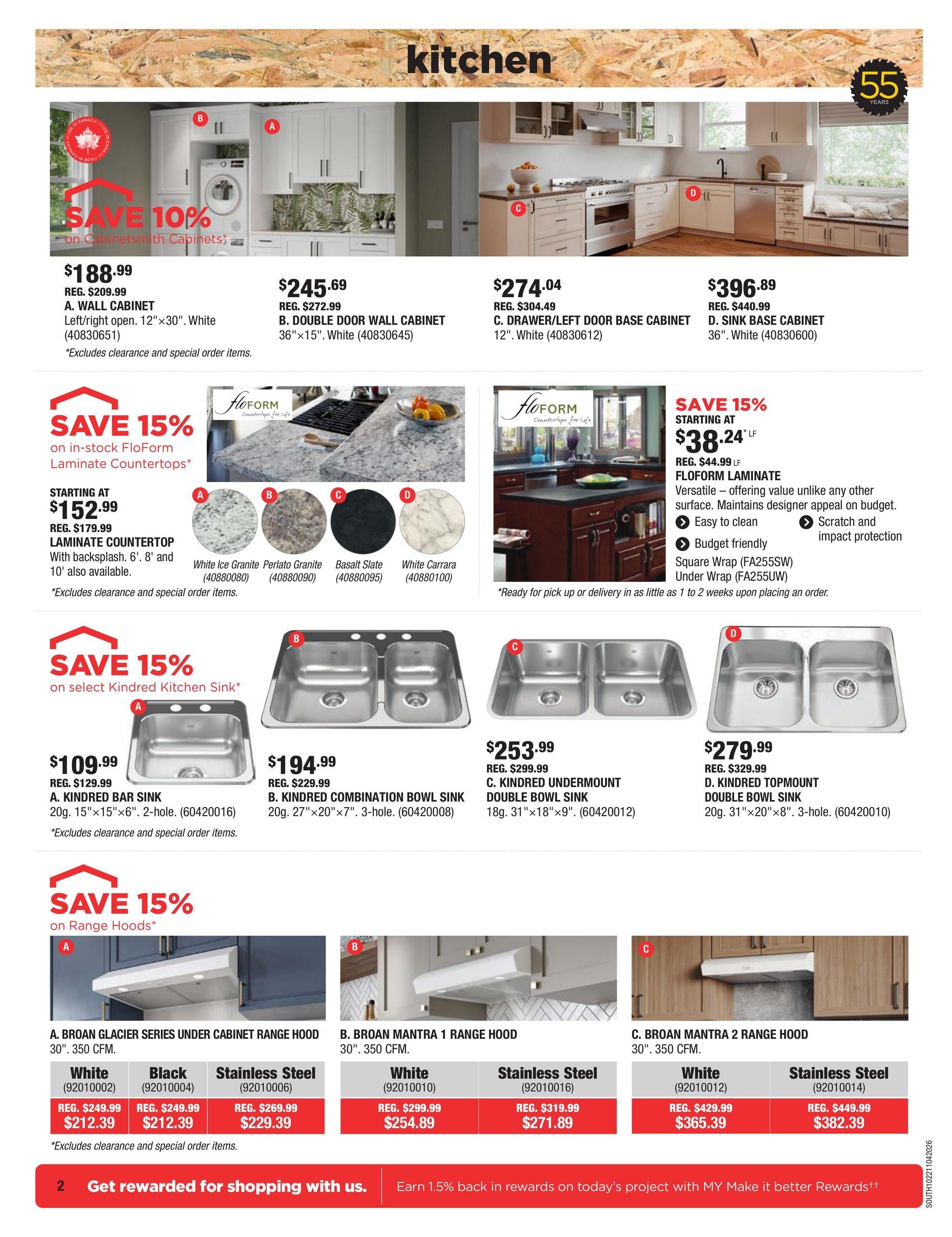 McMunn & Yates Building Supplies Flyer October 22 to November 4