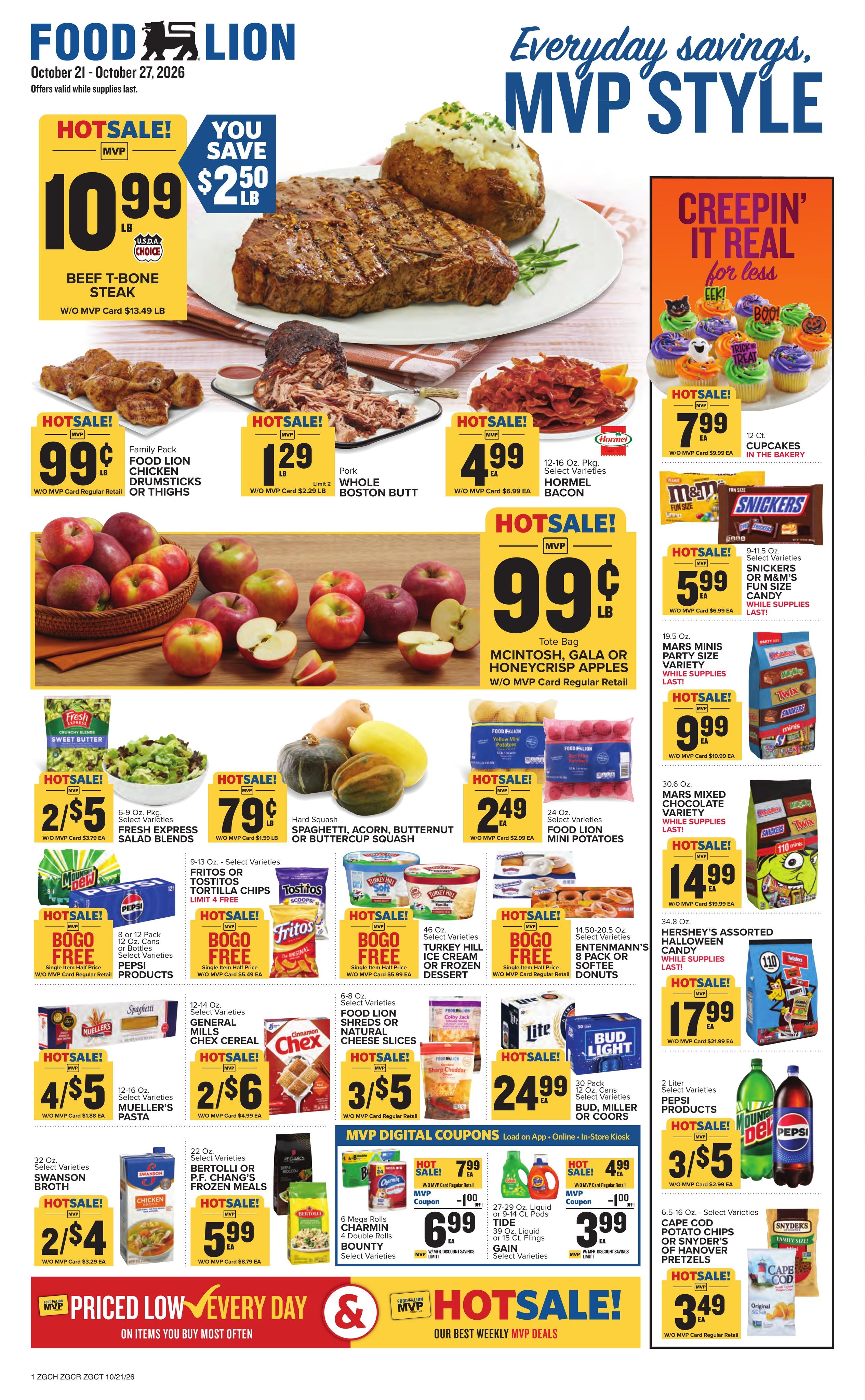 Food Lion (Ringgold Area, GA) Weekly Ad October 21 - 27, 2026