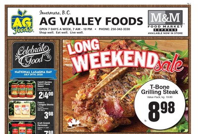 AG Foods Flyer July 24 to 30