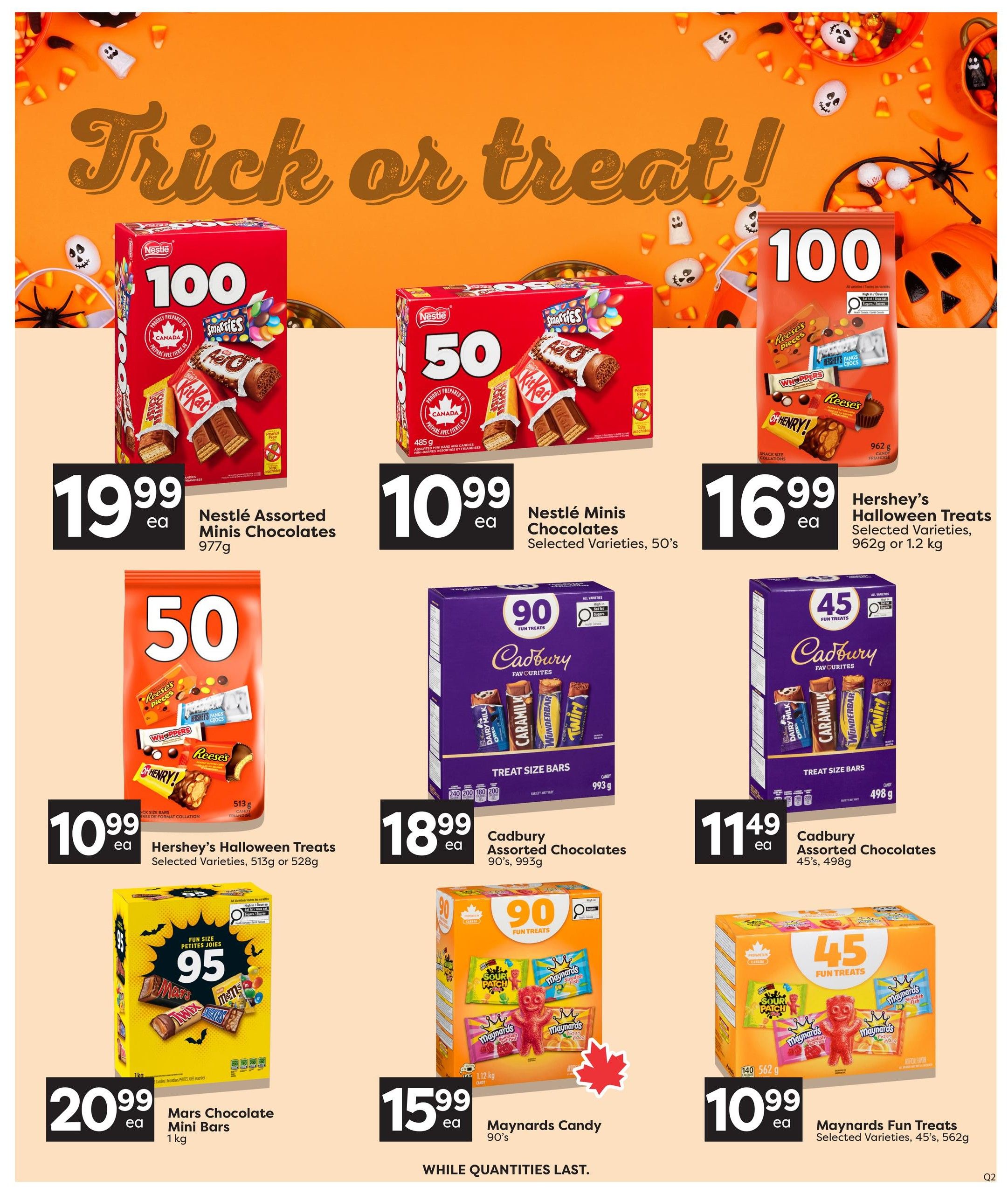 Quality Foods Flyer October 22 to 28