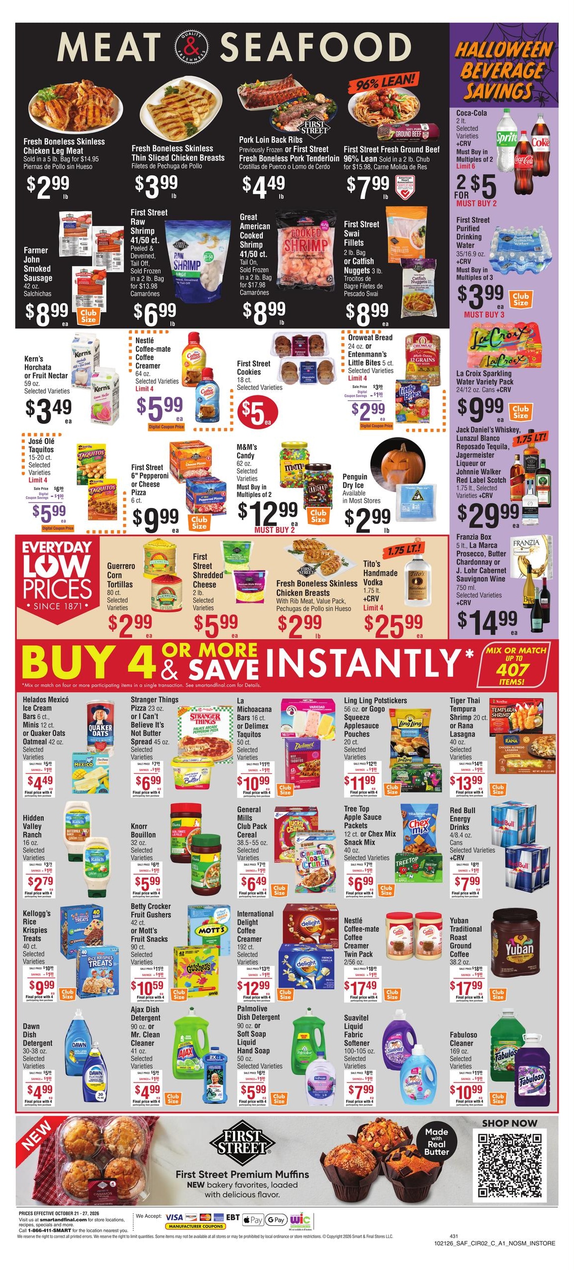 Smart & Final (Banning Area, CA) Weekly Ad October 21 - 27, 2026