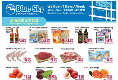 Blue Sky Supermarket (North York) Flyer July 24 to 30