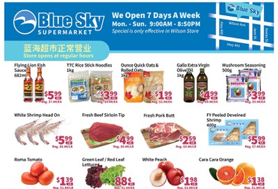 Blue Sky Supermarket (North York) Flyer July 24 to 30