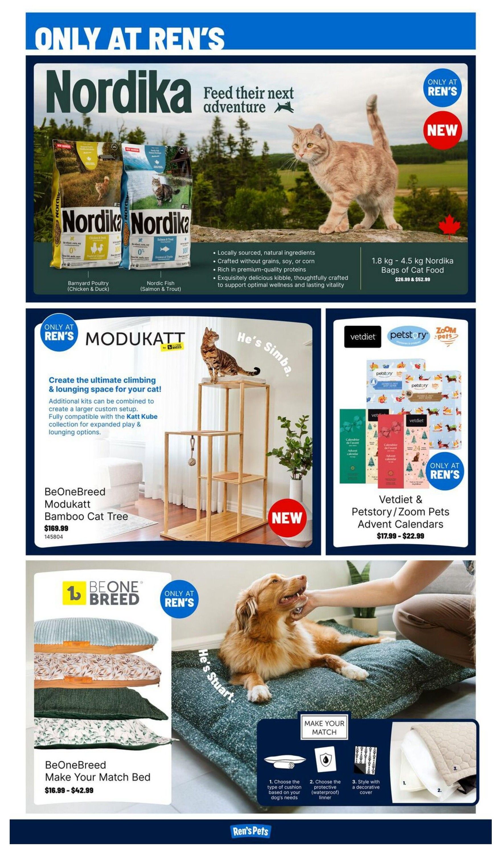Ren's Pets Flyer October 22 to 28