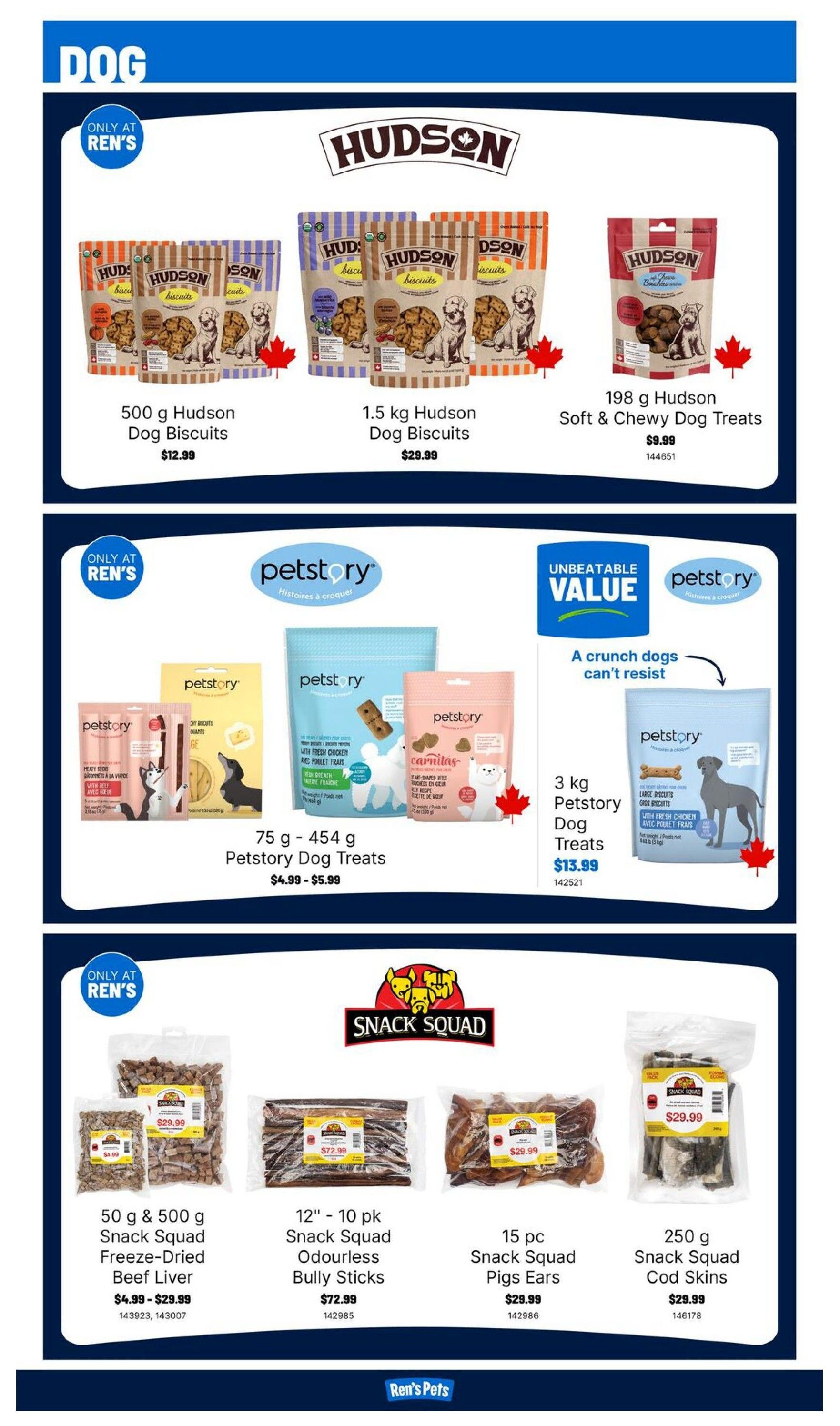 Ren's Pets Flyer October 22 to 28
