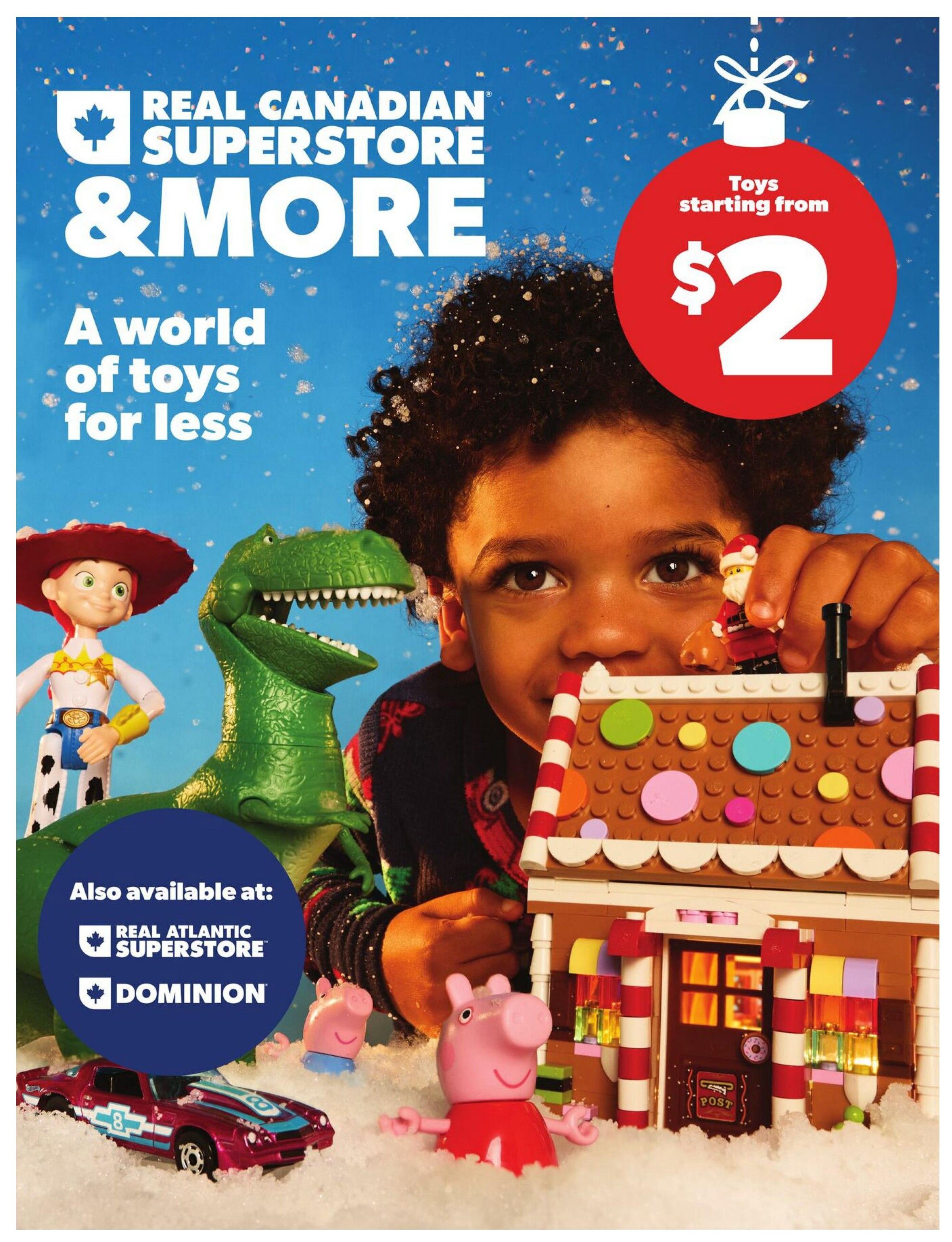 Real Canadian Superstore Toy Book October 22 to December 30
