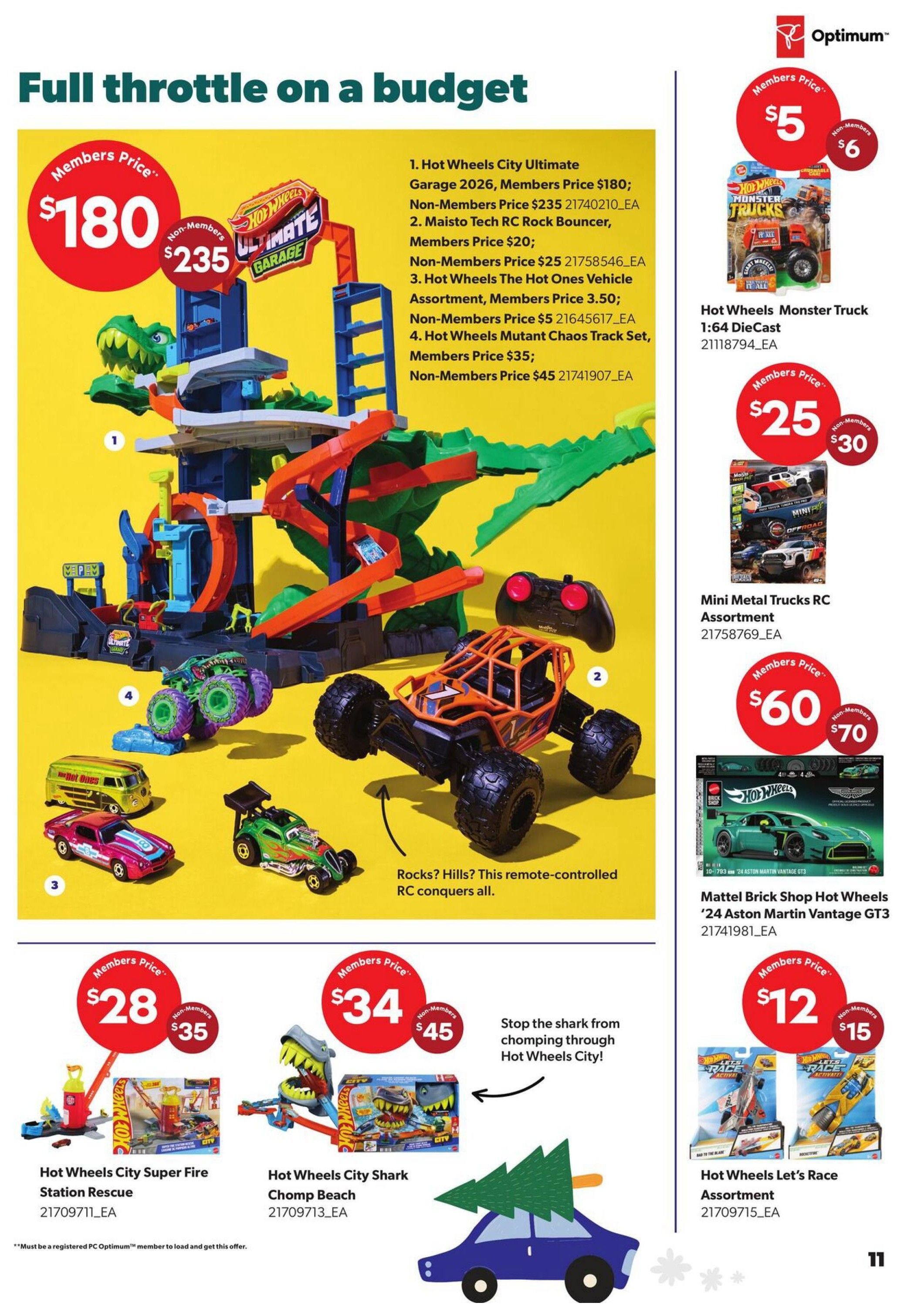 Real Canadian Superstore Toy Book October 22 to December 30