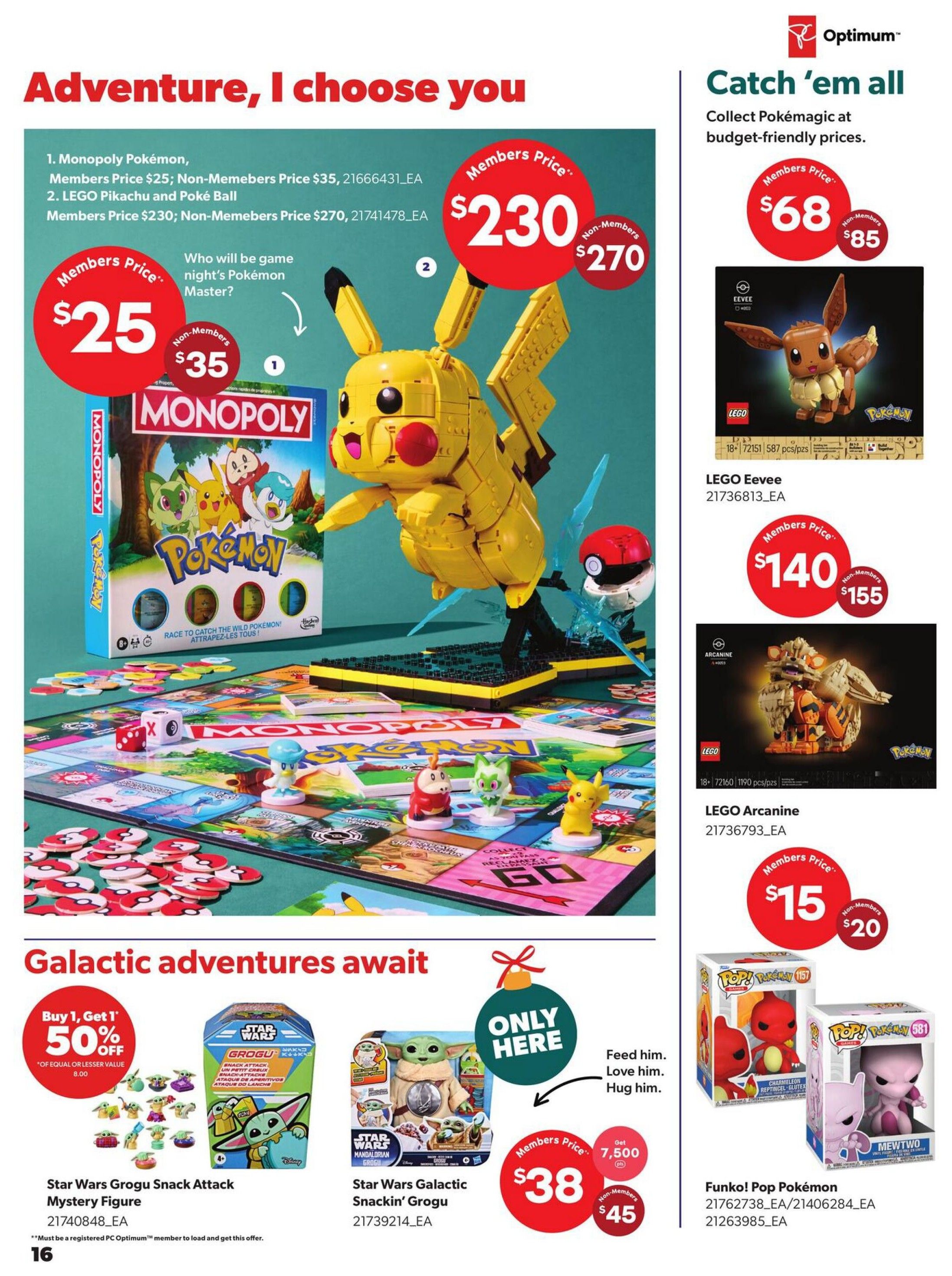 Real Canadian Superstore Toy Book October 22 to December 30