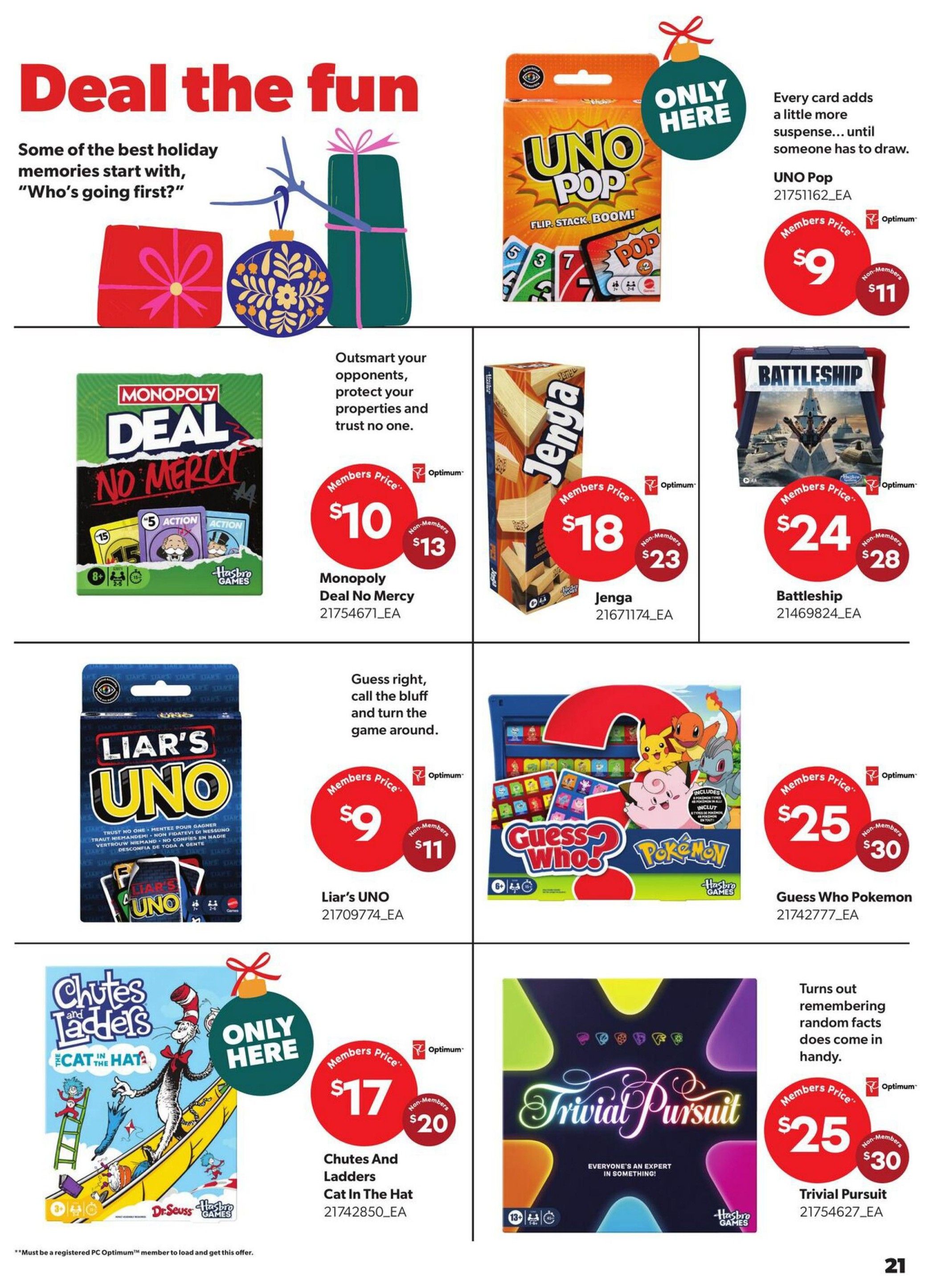 Real Canadian Superstore Toy Book October 22 to December 30