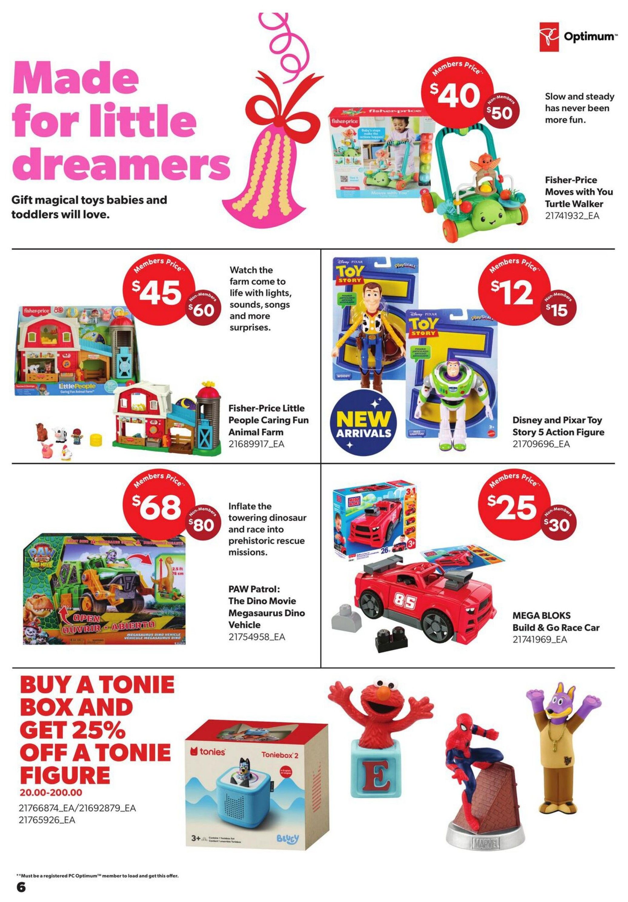 Real Canadian Superstore Toy Book October 22 to December 30