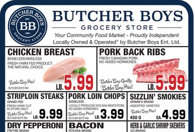 Butcher Boys Grocery Store Flyer July 24 to August 3