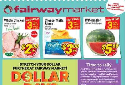 Fairway Market Flyer July 24 to 30