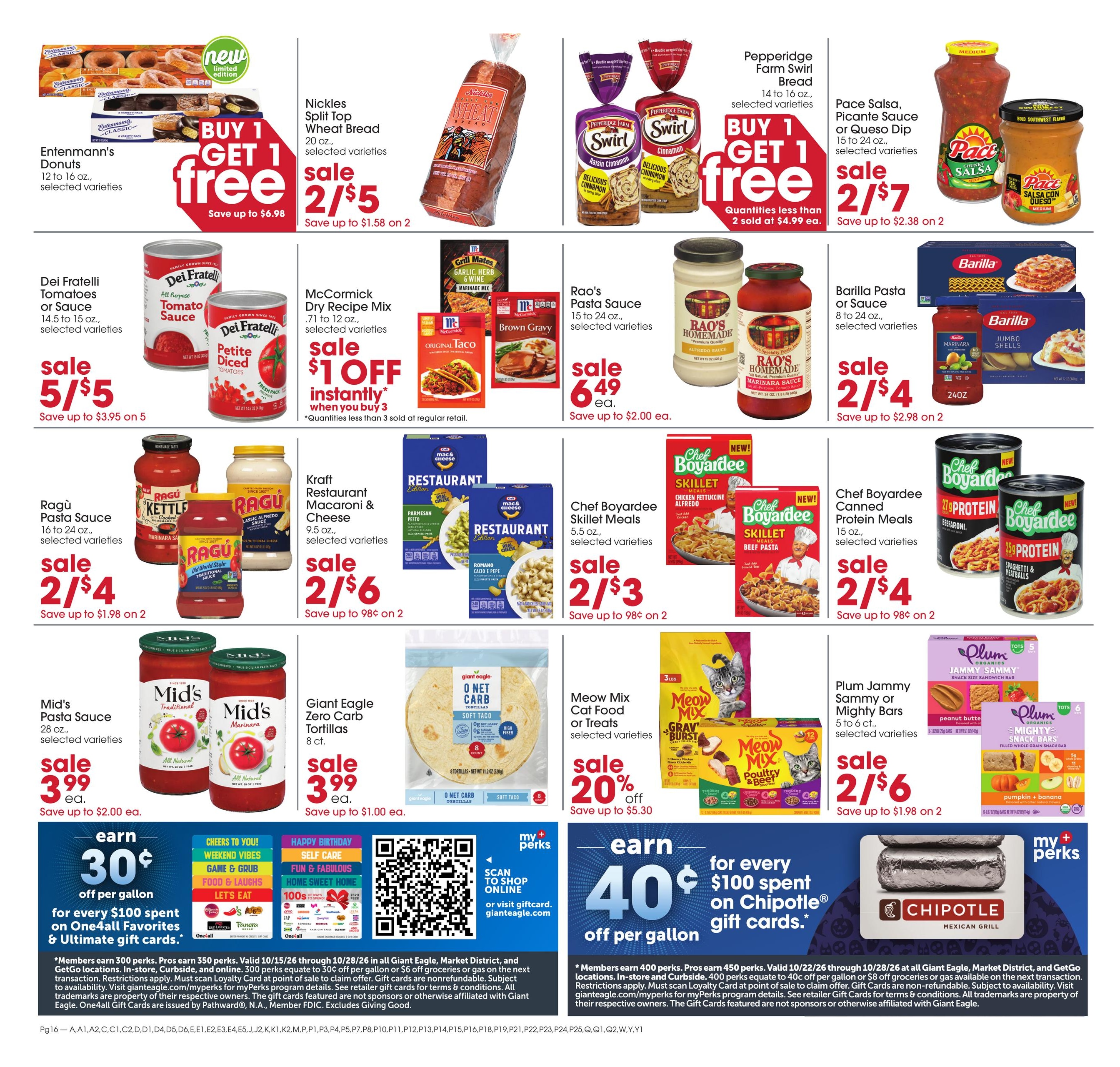 Giant Eagle (Bladensburg Area, OH) Weekly Ad October 22 - 28, 2026