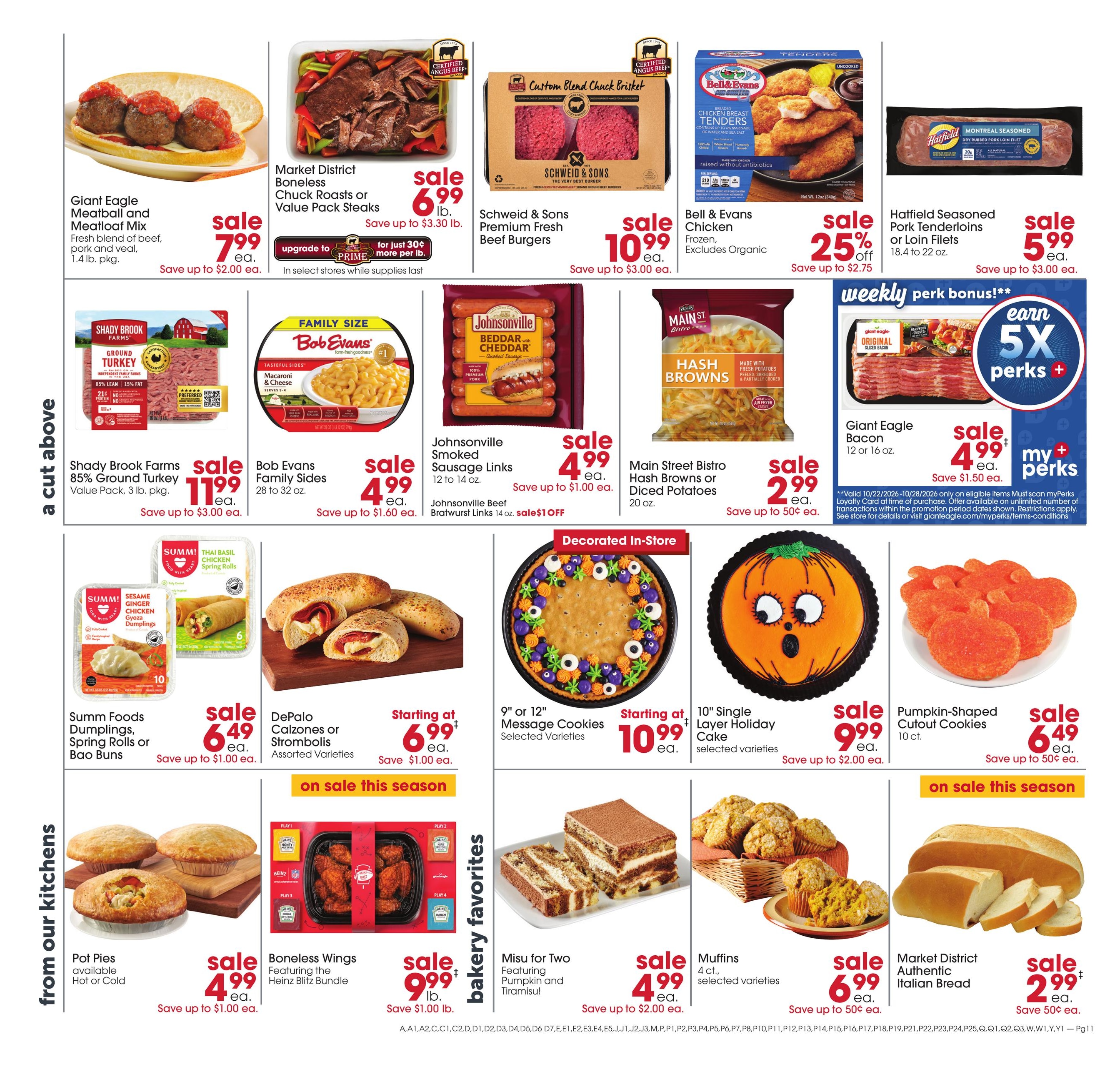 Giant Eagle (Bladensburg Area, OH) Weekly Ad October 22 - 28, 2026