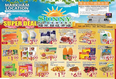 Sunny Foodmart (Markham) Flyer July 24 to 30