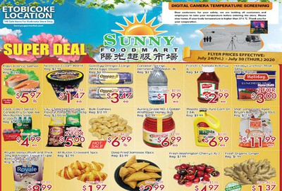 Sunny Foodmart (Etobicoke) Flyer July 24 to 30