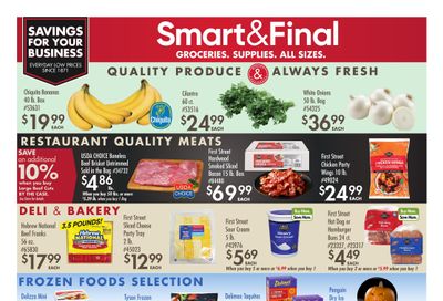 Smart & Final Business Savings Weekly Ad October 21 - November 3, 2026