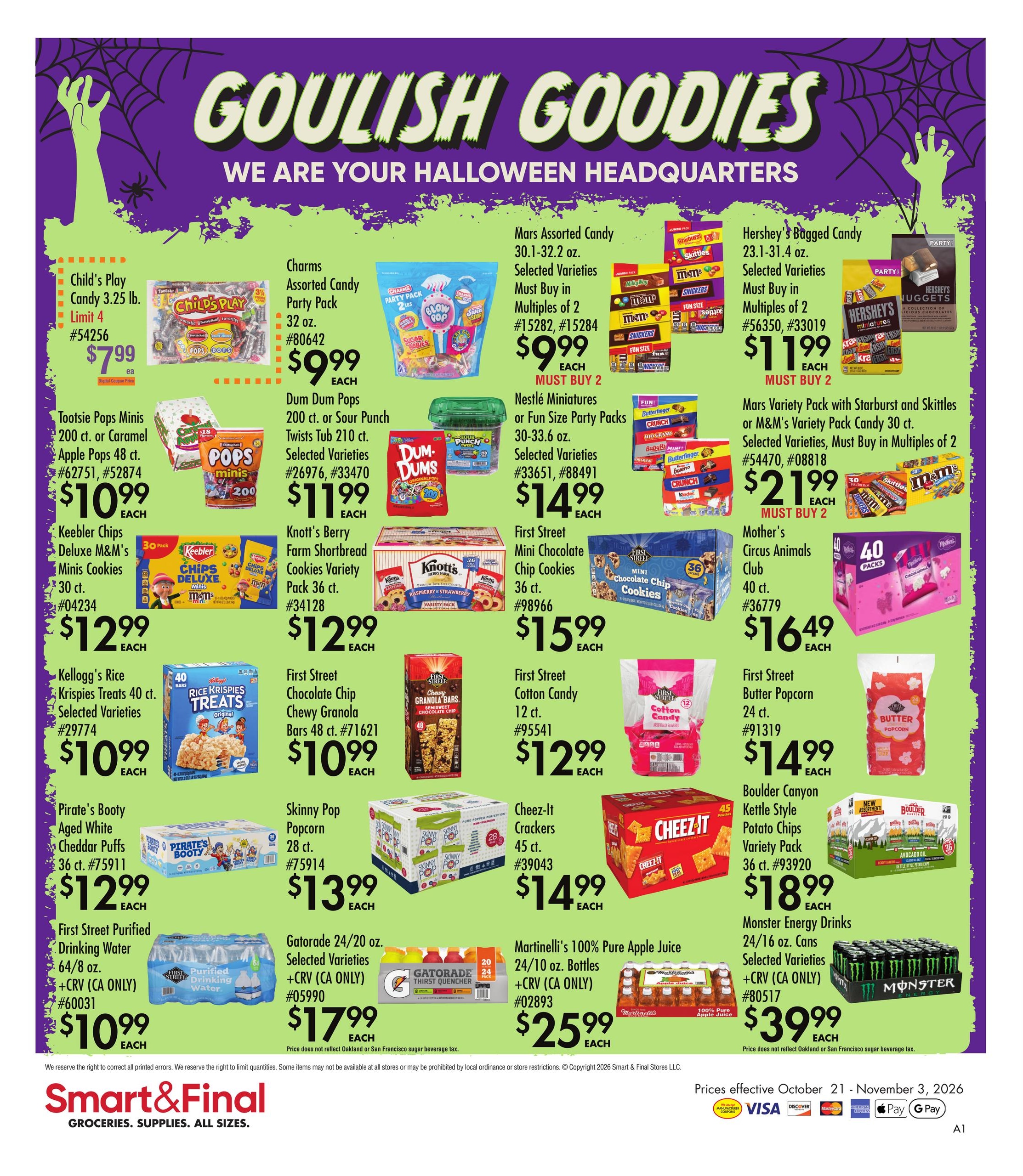 Smart & Final Business Savings Weekly Ad October 21 - November 3, 2026