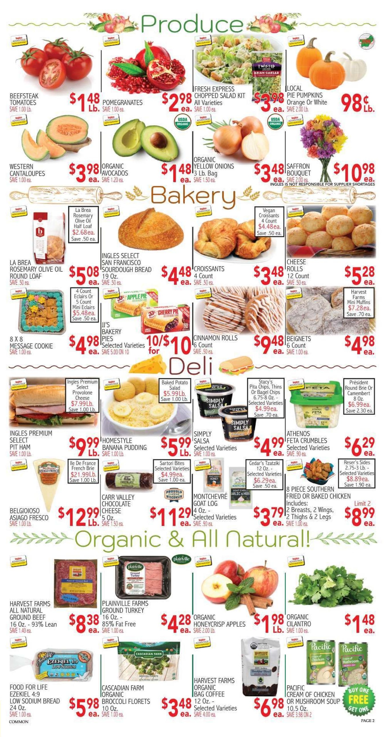 Ingles Markets (Bryson City Area, NC) Weekly Ad October 21 - 27, 2026