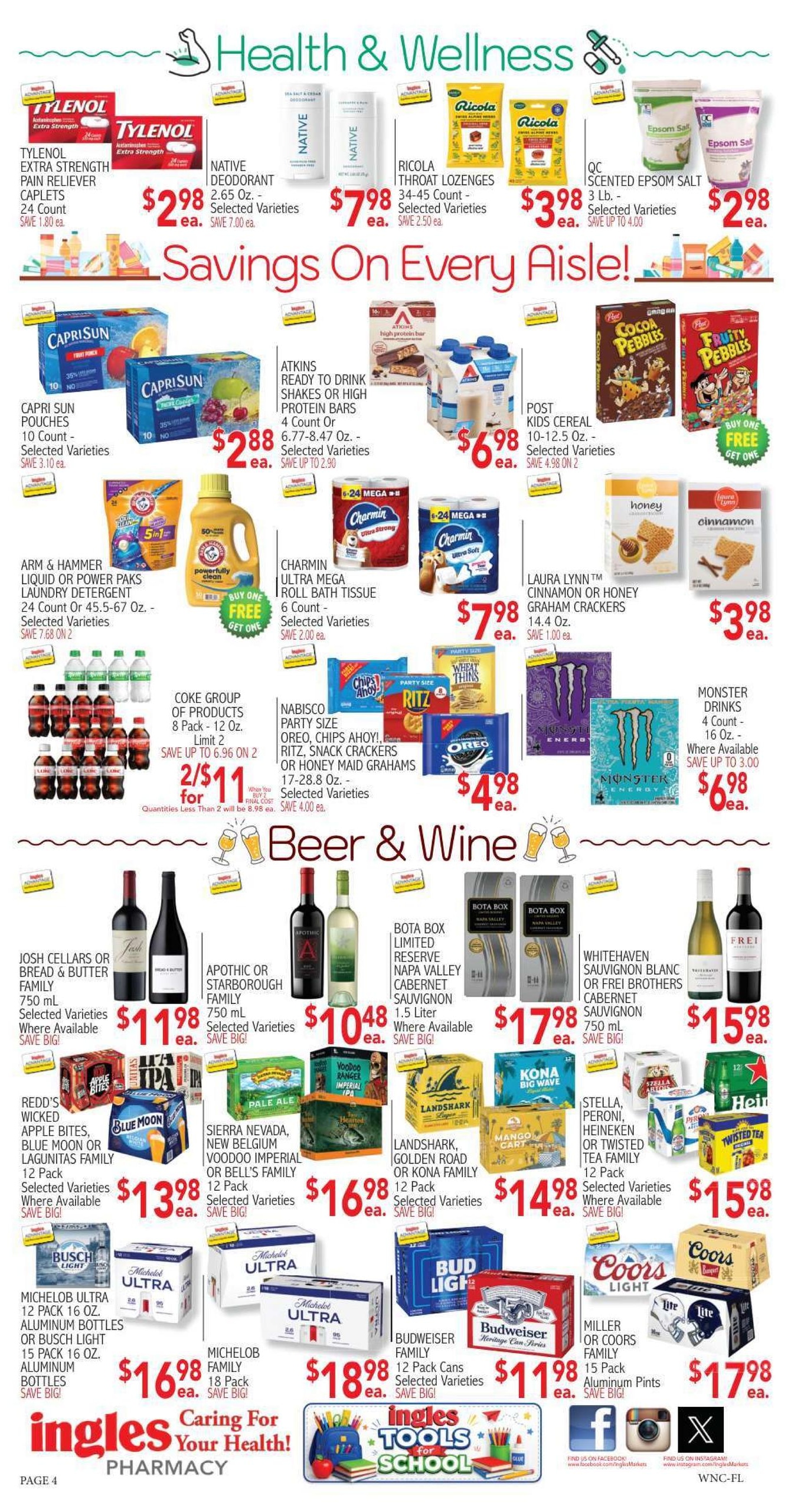 Ingles Markets (Bryson City Area, NC) Weekly Ad October 21 - 27, 2026
