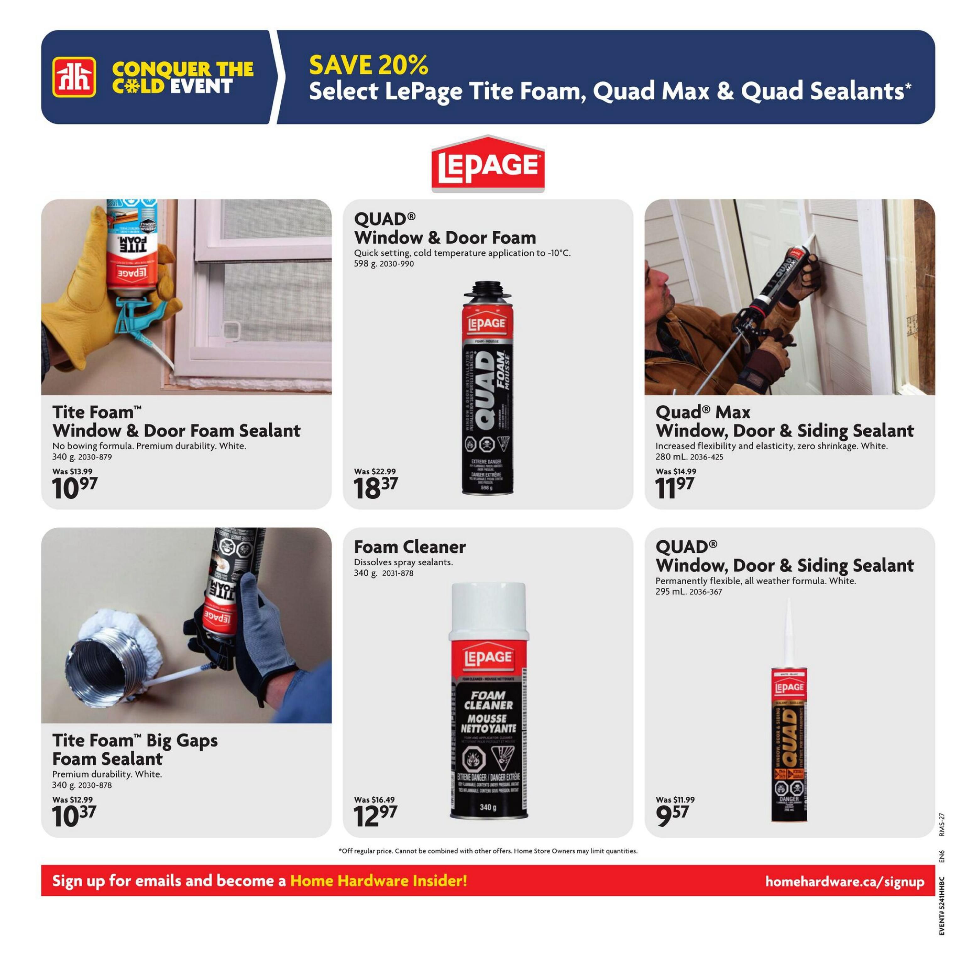 Home Hardware Building Centre (ON) Flyer October 22 to November 4