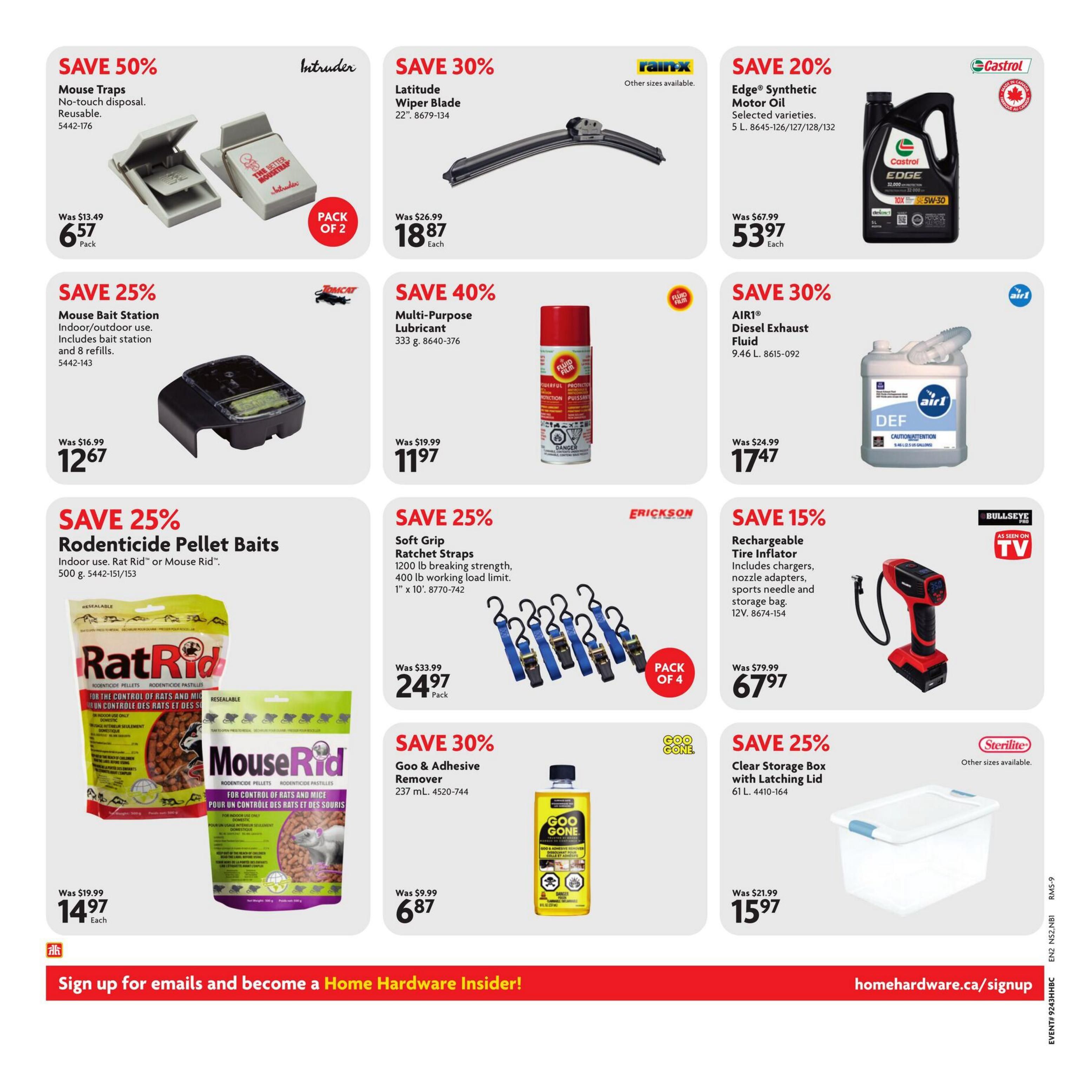 Home Hardware Building Centre (Atlantic) Flyer October 22 to November 4