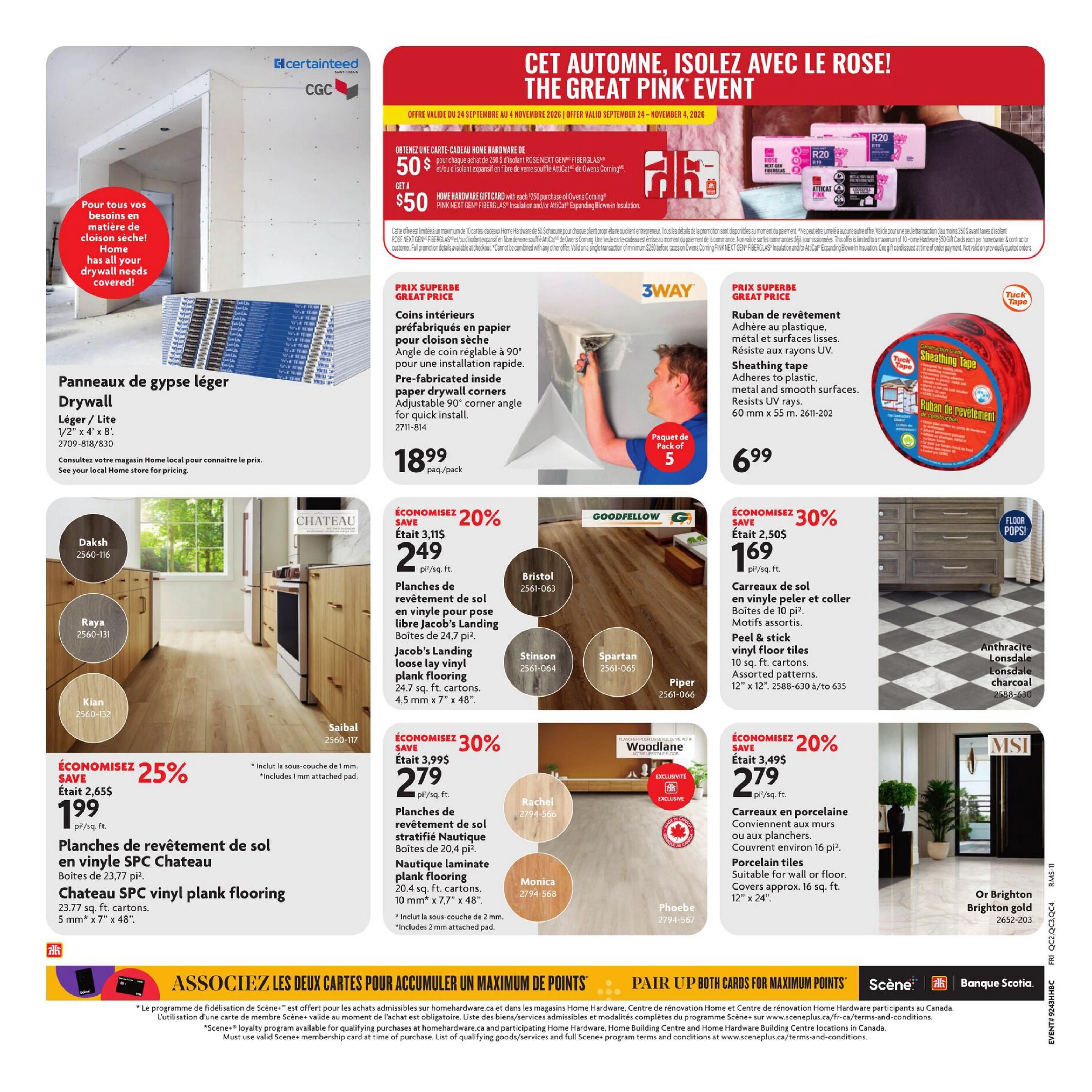 Home Hardware Building Centre (QC) Flyer October 22 to November 4