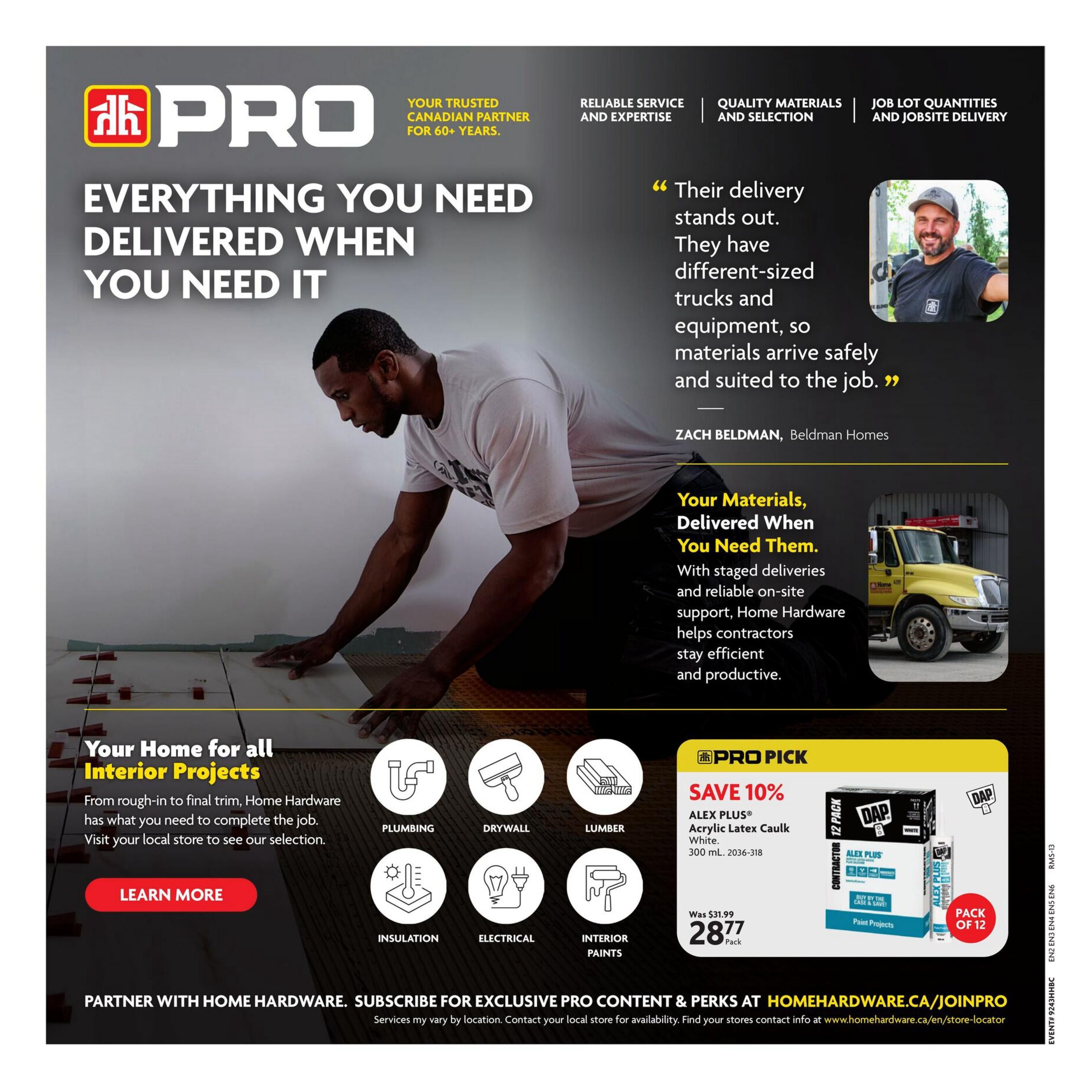 Home Hardware Building Centre (BC) Flyer October 22 to November 4