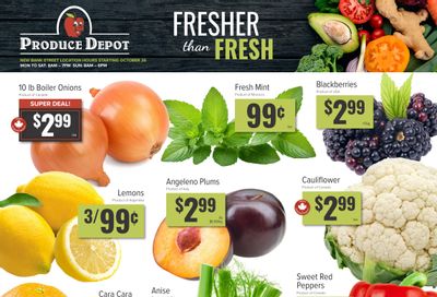 Produce Depot Flyer October 21 to 27