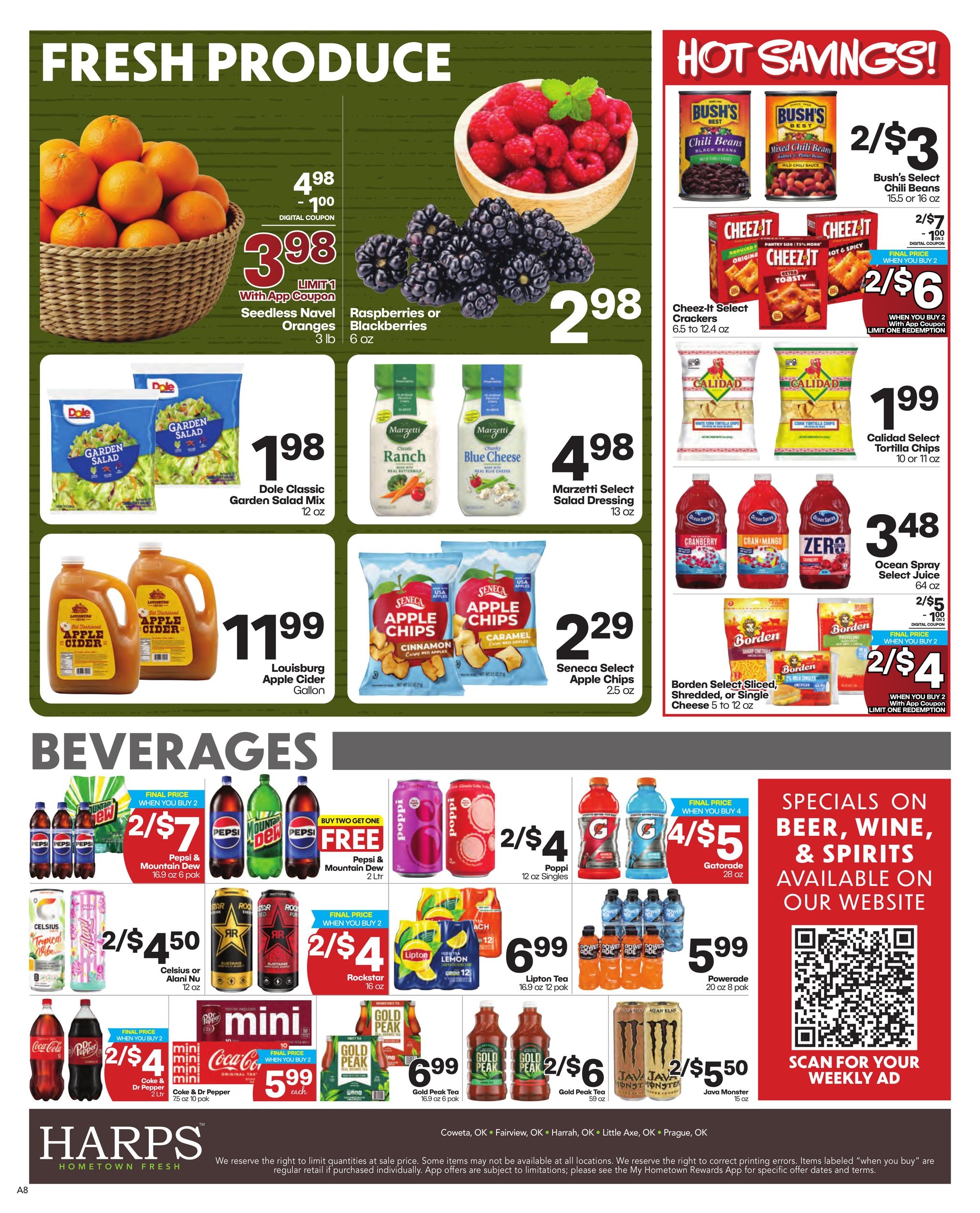 Harps Foods Weekly Ad October 21 - 27, 2026