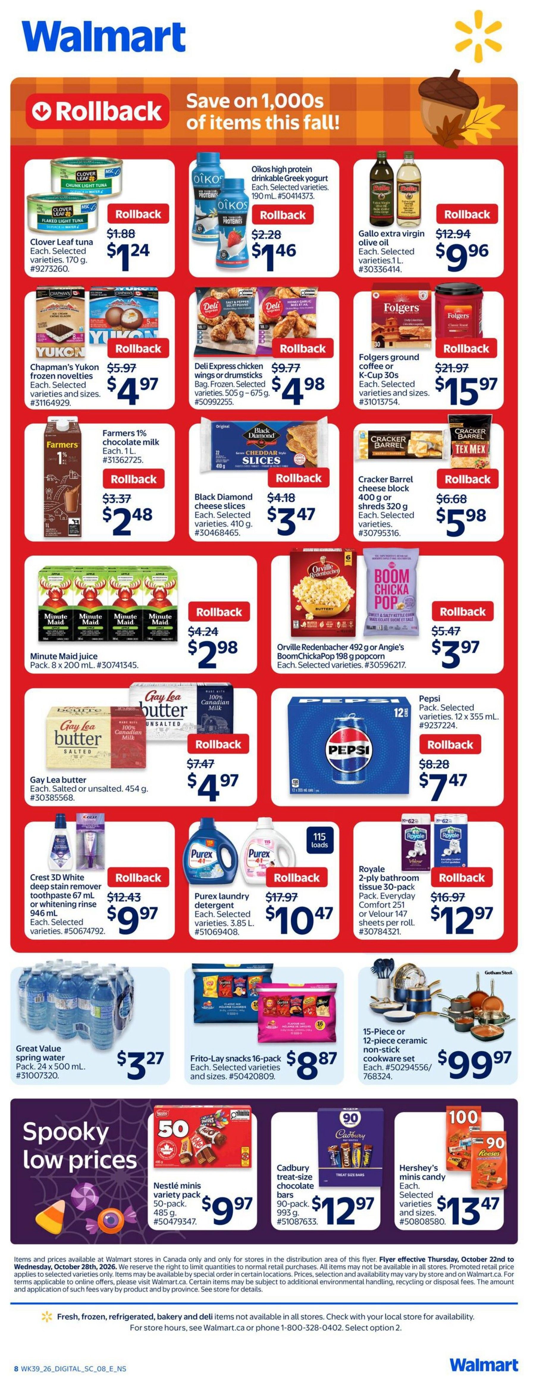 Walmart (Atlantic) Flyer October 22 to 28