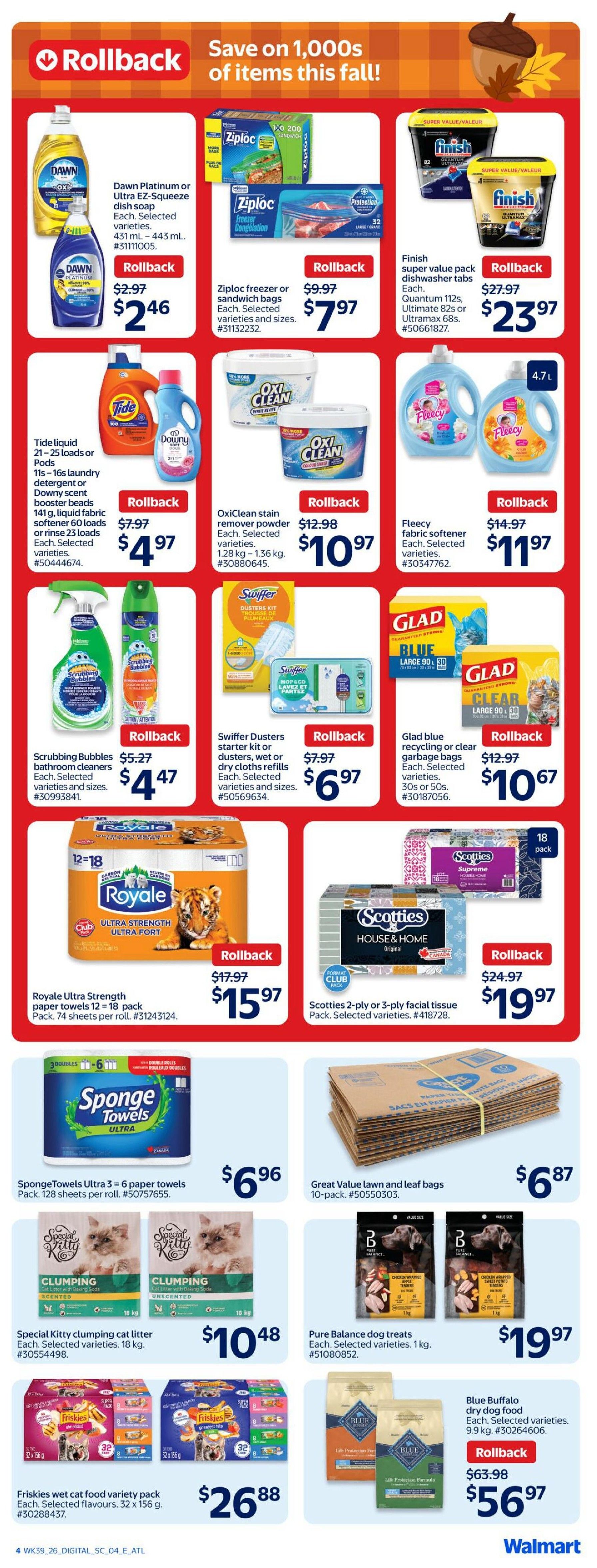 Walmart (Atlantic) Flyer October 22 to 28