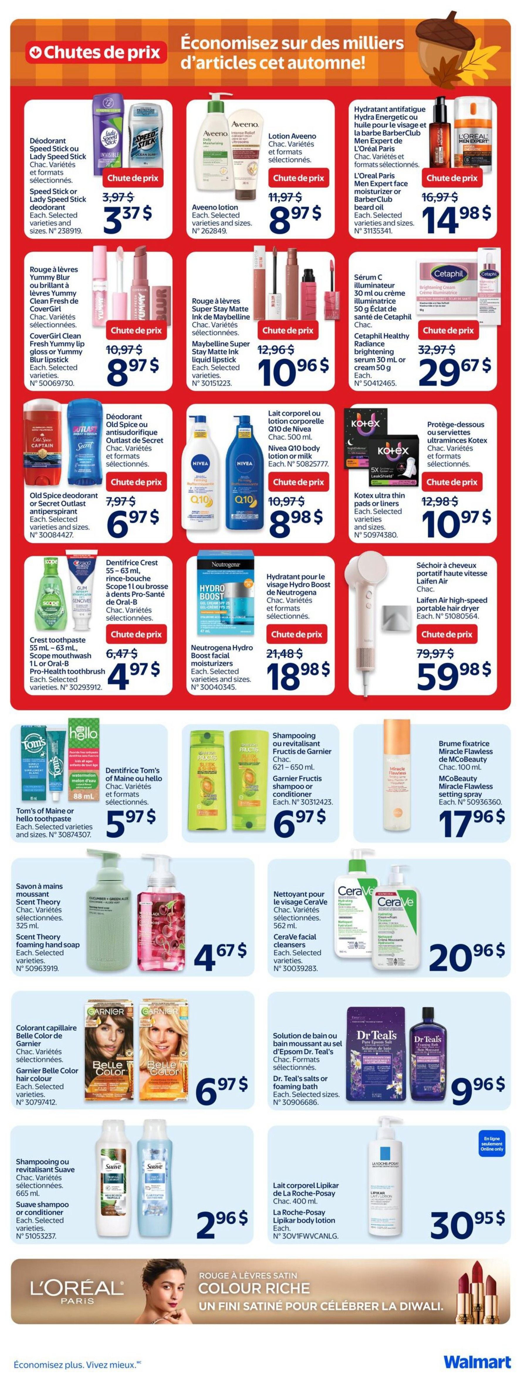 Walmart (QC) Flyer October 22 to 28