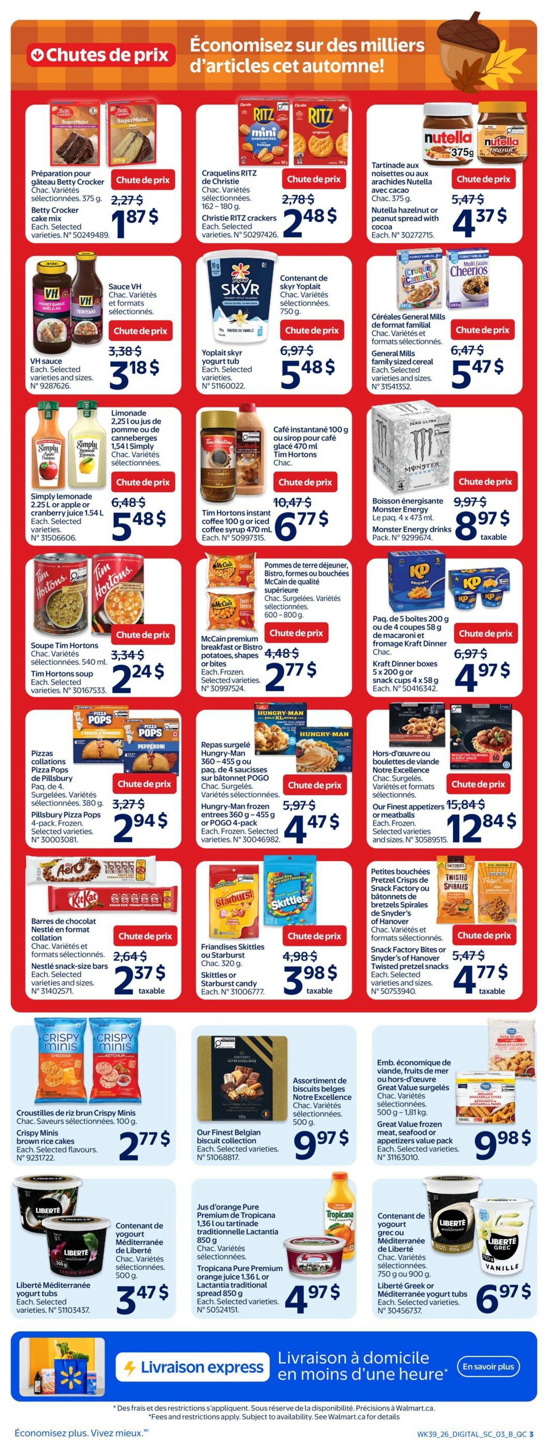 Walmart (QC) Flyer October 22 to 28