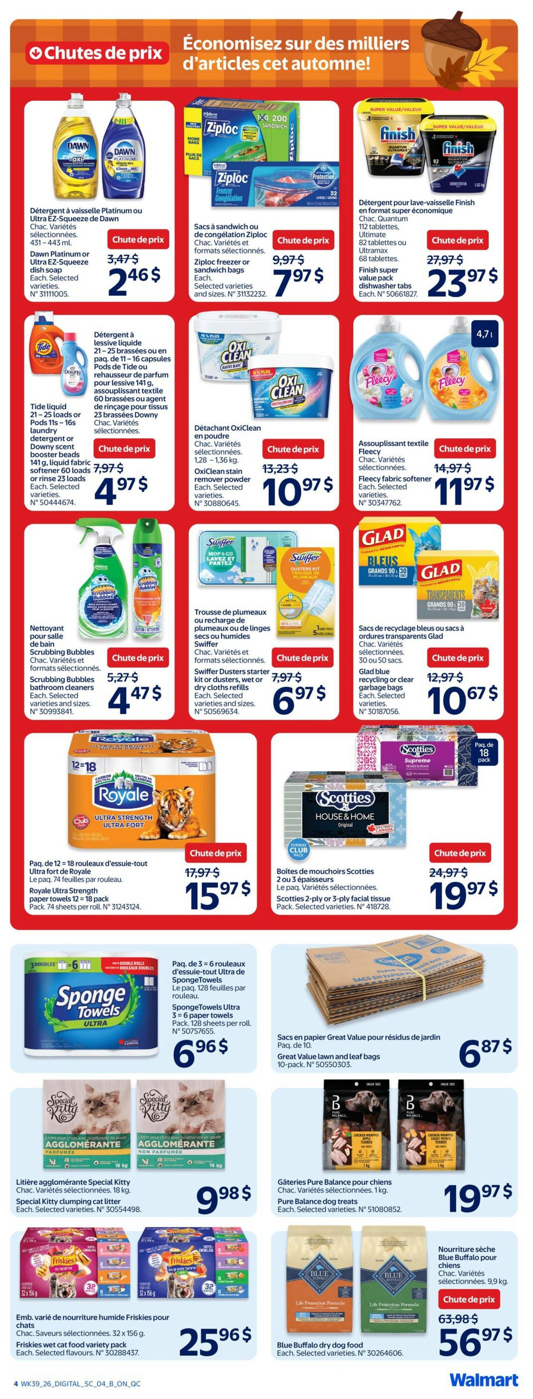 Walmart (QC) Flyer October 22 to 28