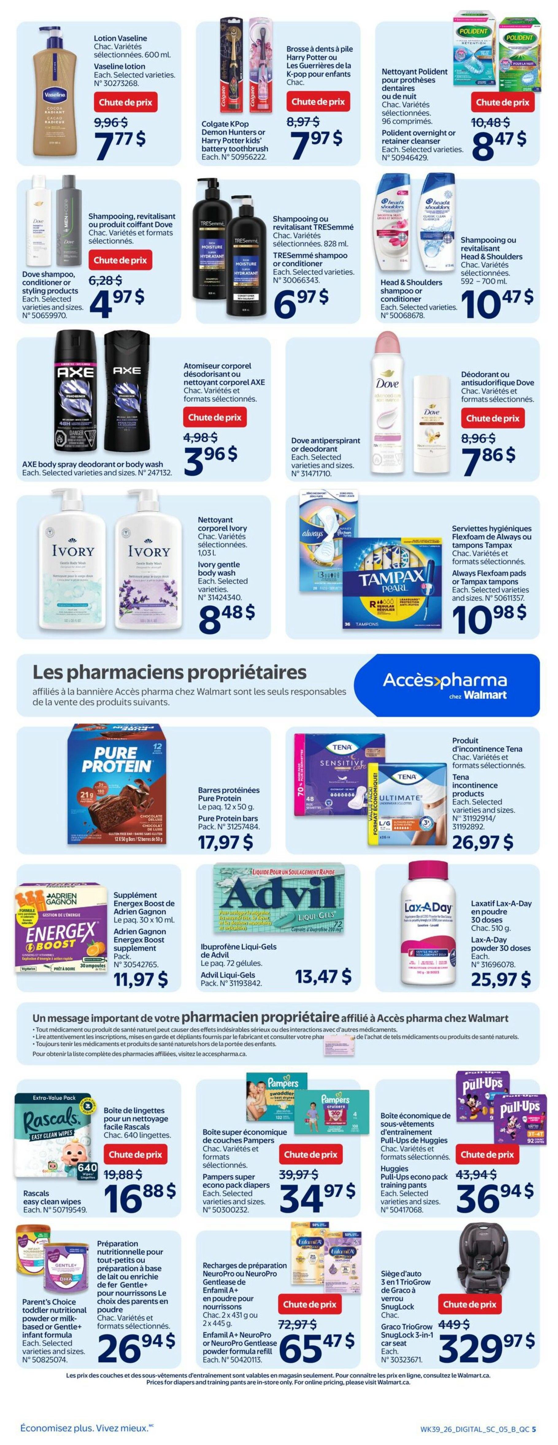 Walmart (QC) Flyer October 22 to 28