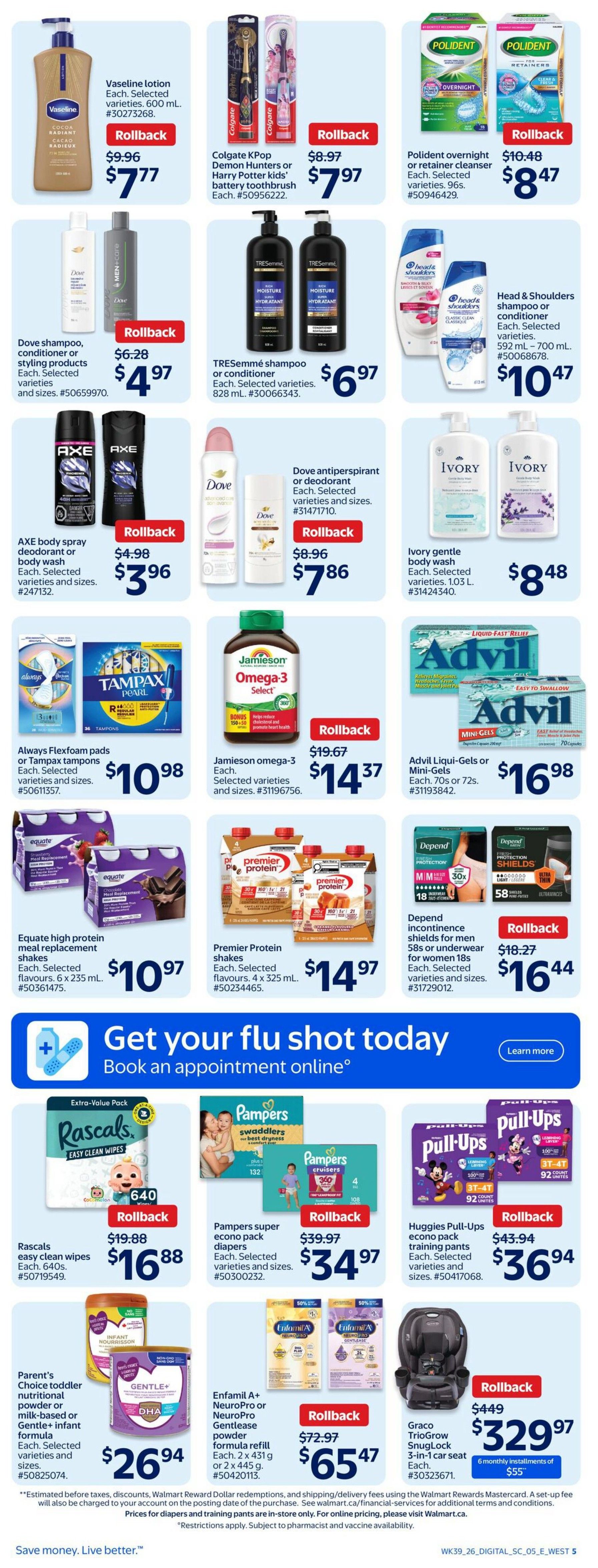Walmart (West) Flyer October 22 to 28