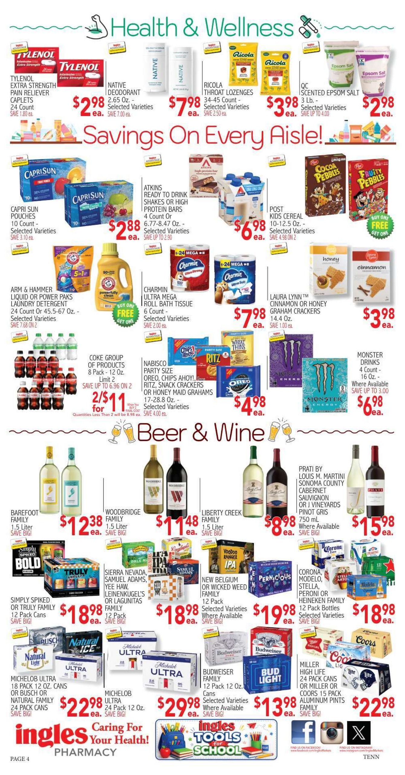 Ingles Markets (Grays Knob Area, KY) Weekly Ad October 21 - 27, 2026