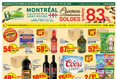 Btrust Supermarket (Montreal) Flyer October 22 to 28